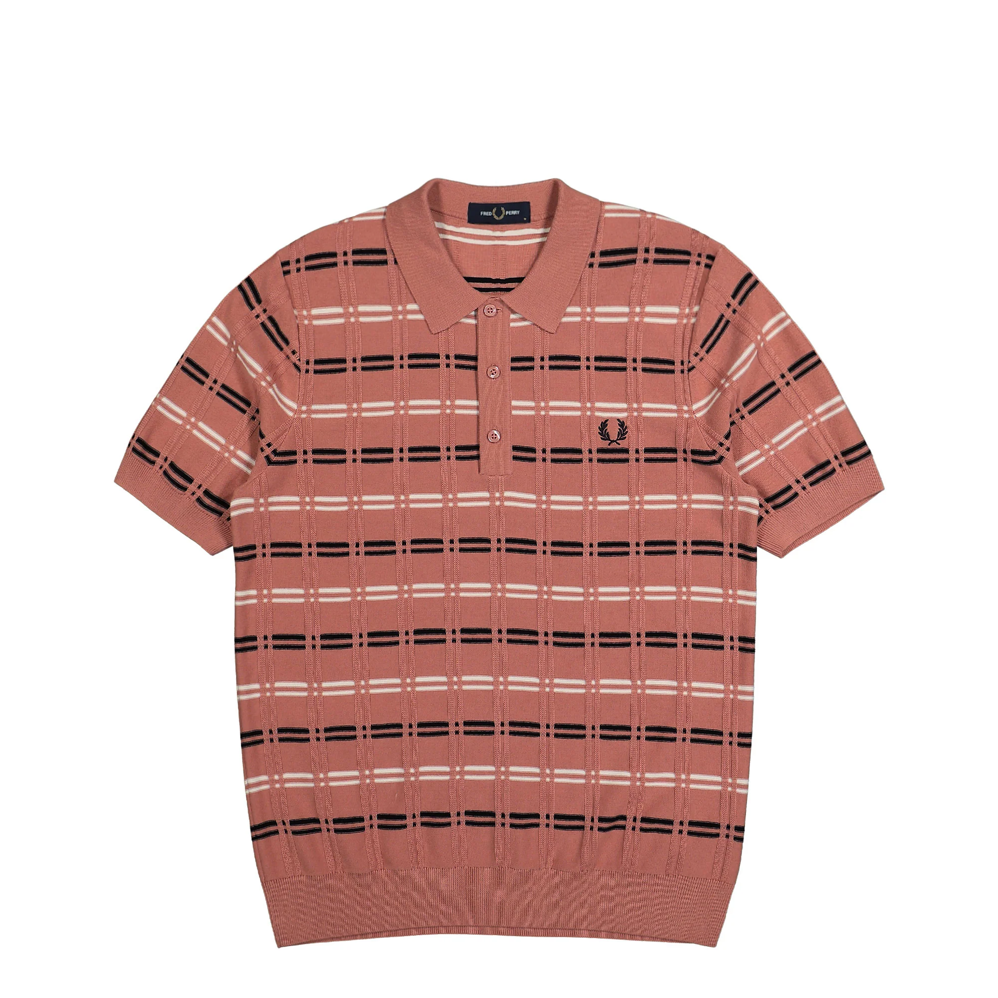 Striped Rib Knitted Shirt