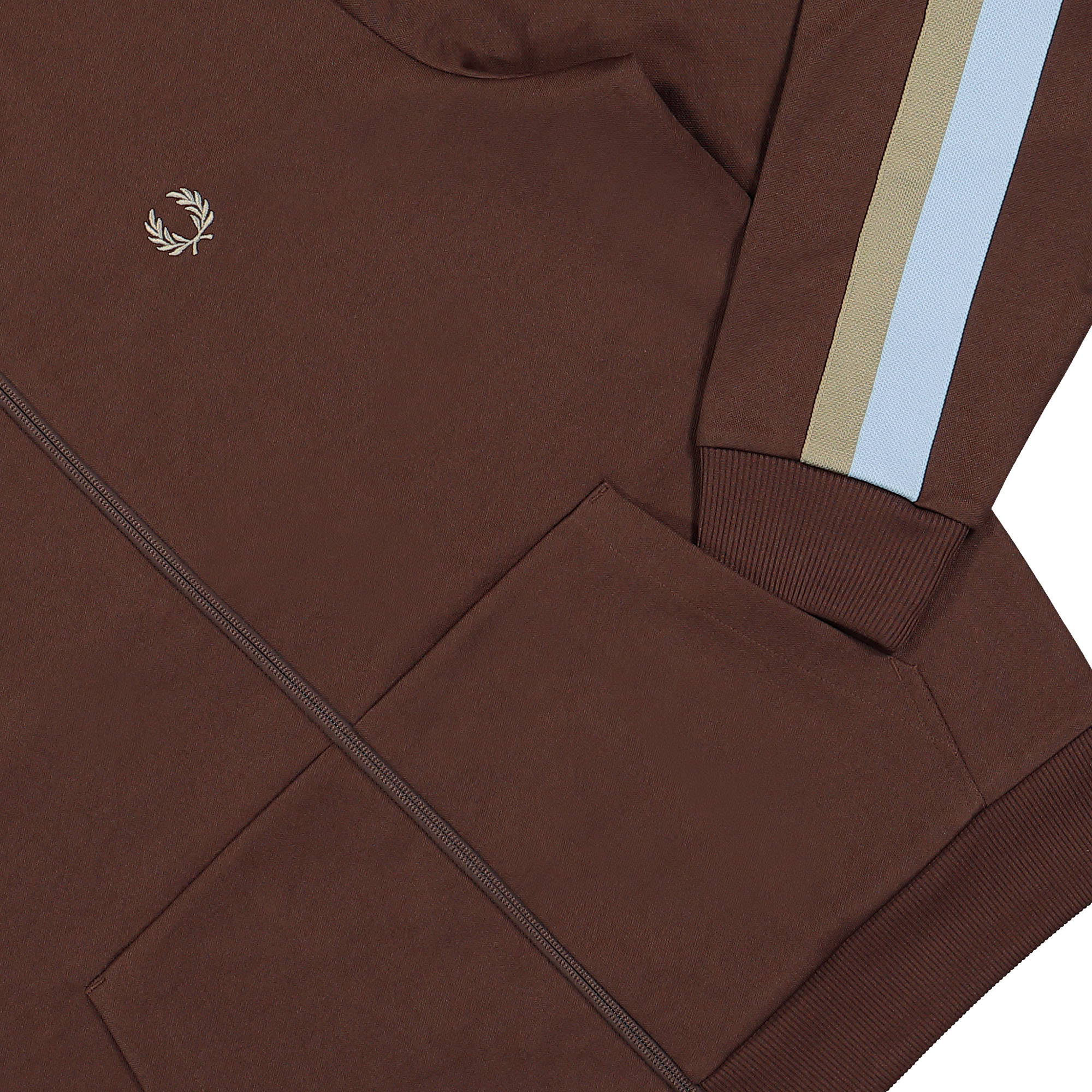 Tape Detail Collared Track Jacket - Image 4