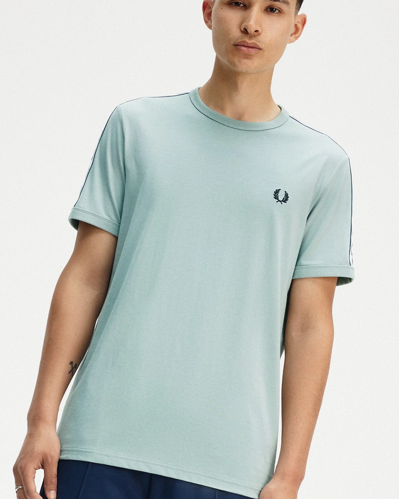 Taped Ringer T-Shirt - Image 3