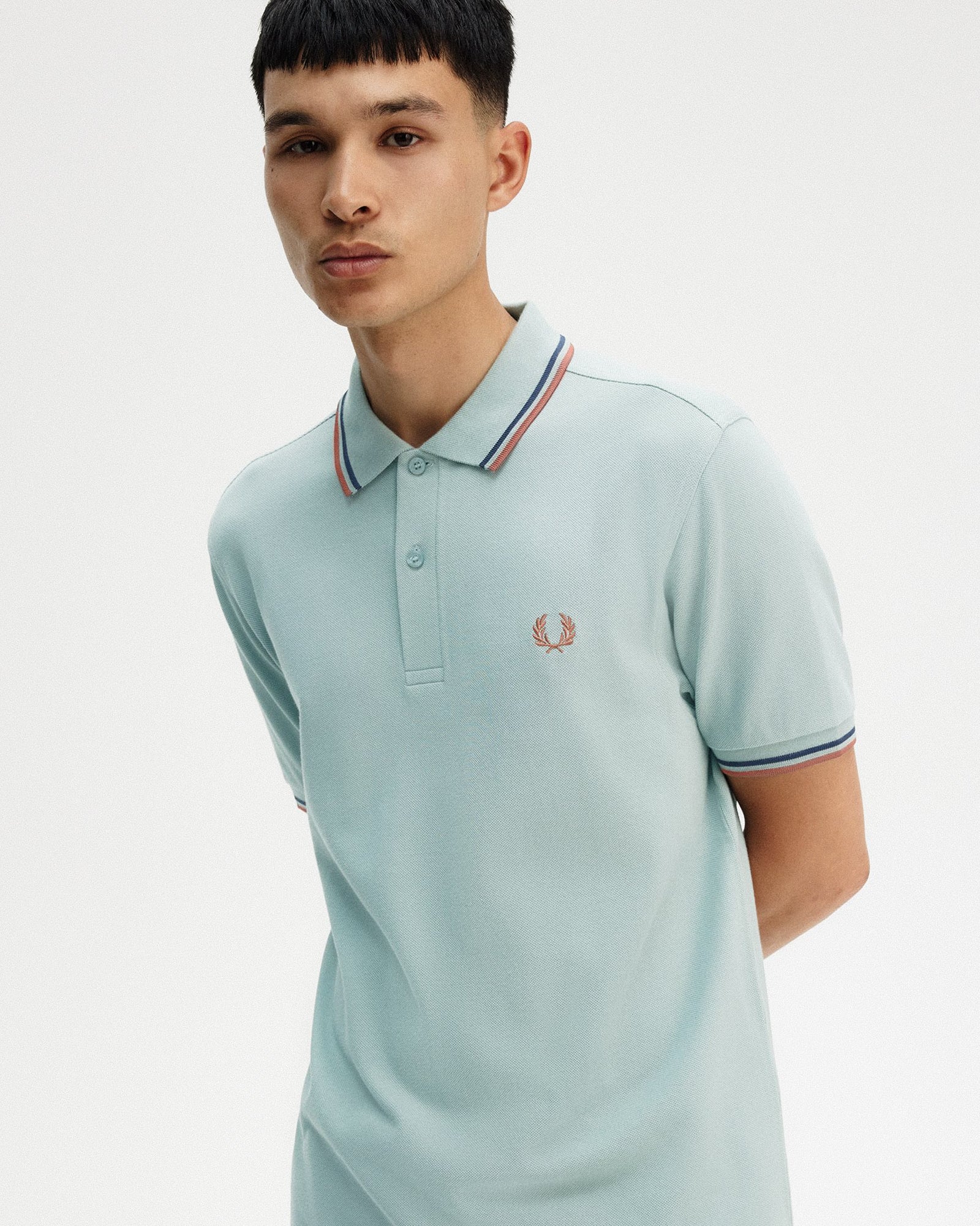 Twin Tipped Fred Perry Shirt - Image 3