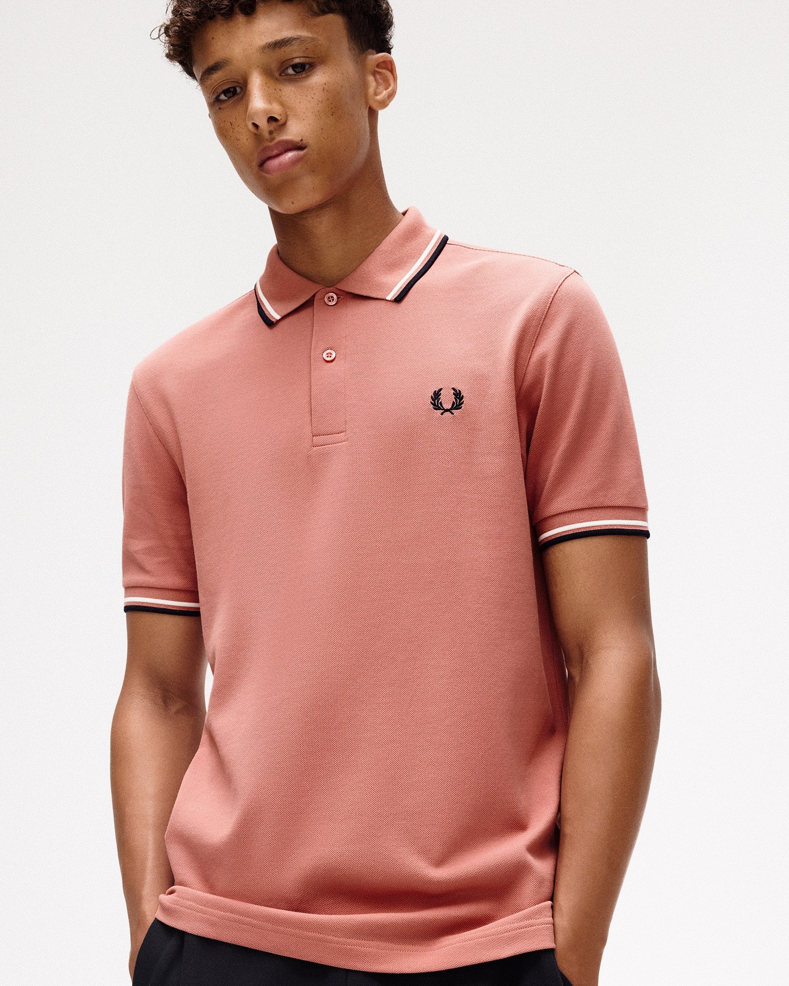 Twin Tipped Fred Perry Shirt - Image 3