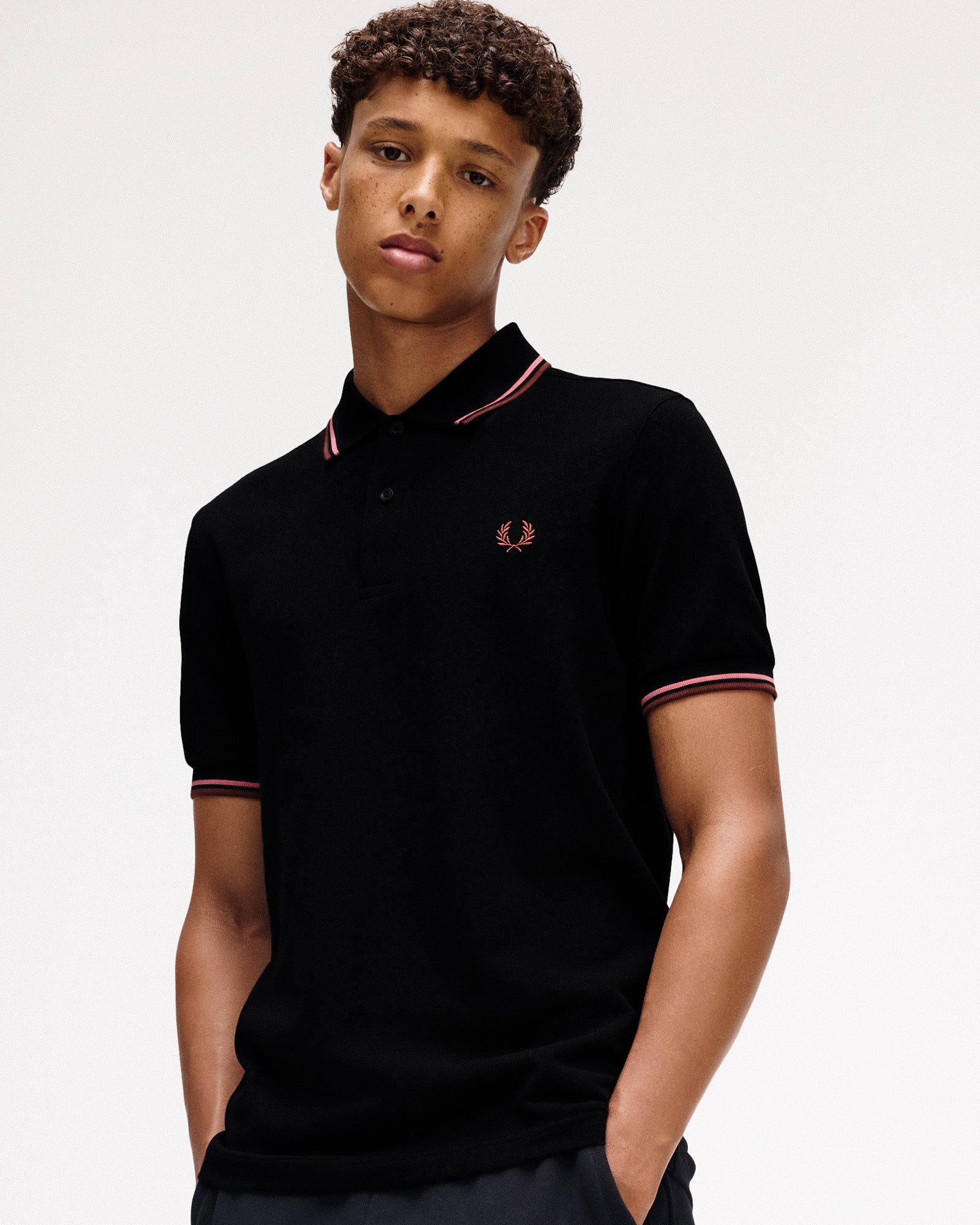 Twin Tipped Fred Perry Shirt - Image 3