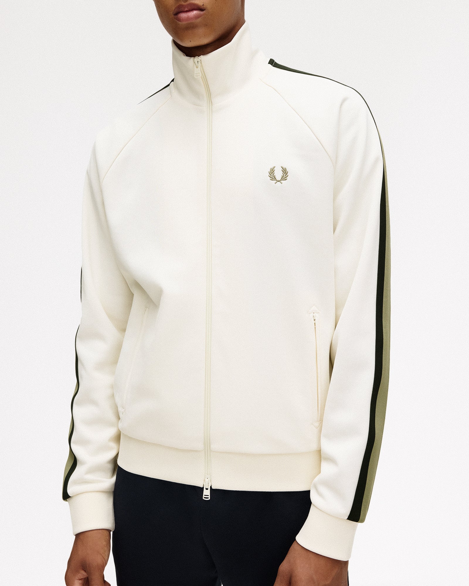 Two Colour Tape Track Jacket - Image 3