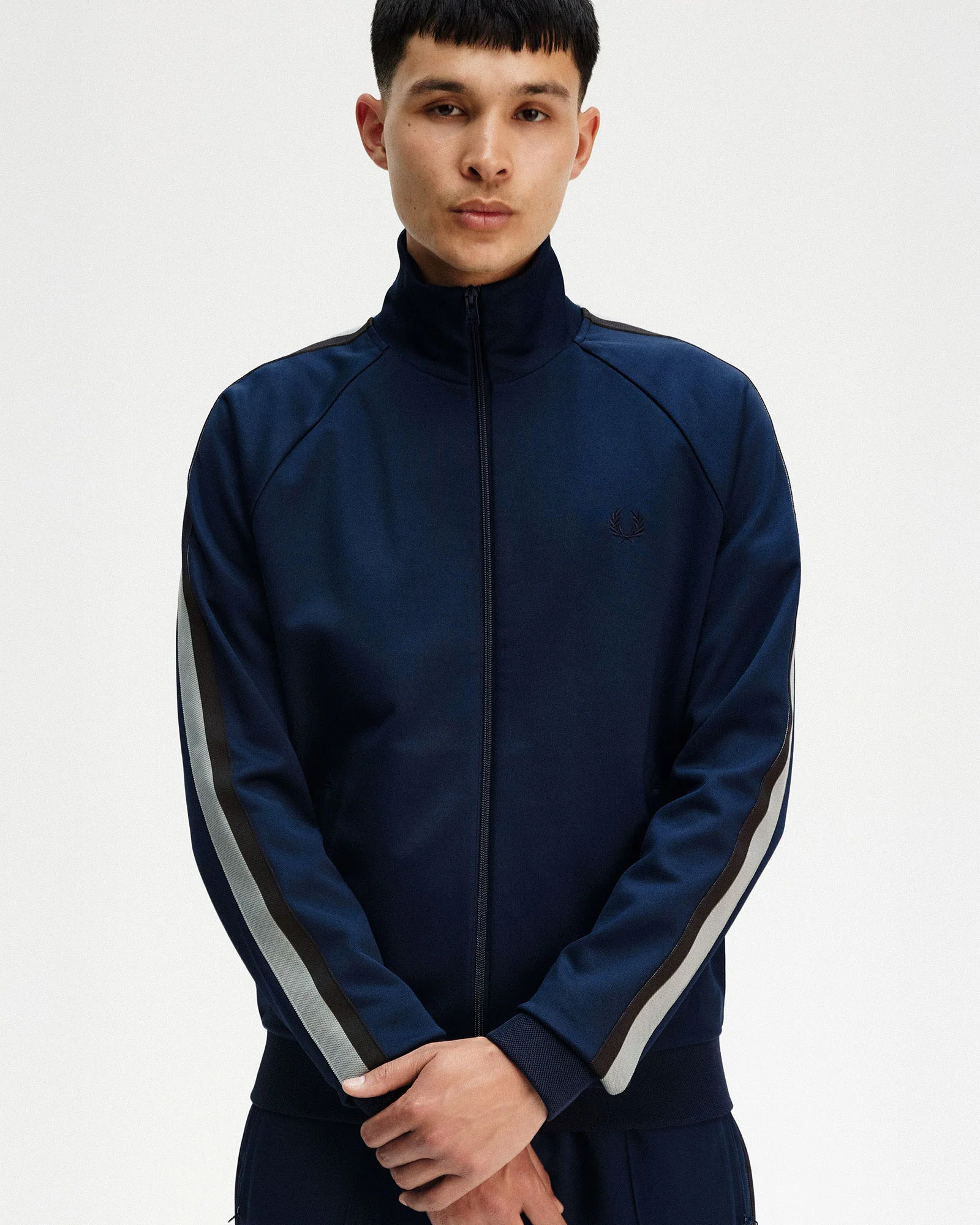 Two Colour Tape Track Jacket - Image 3