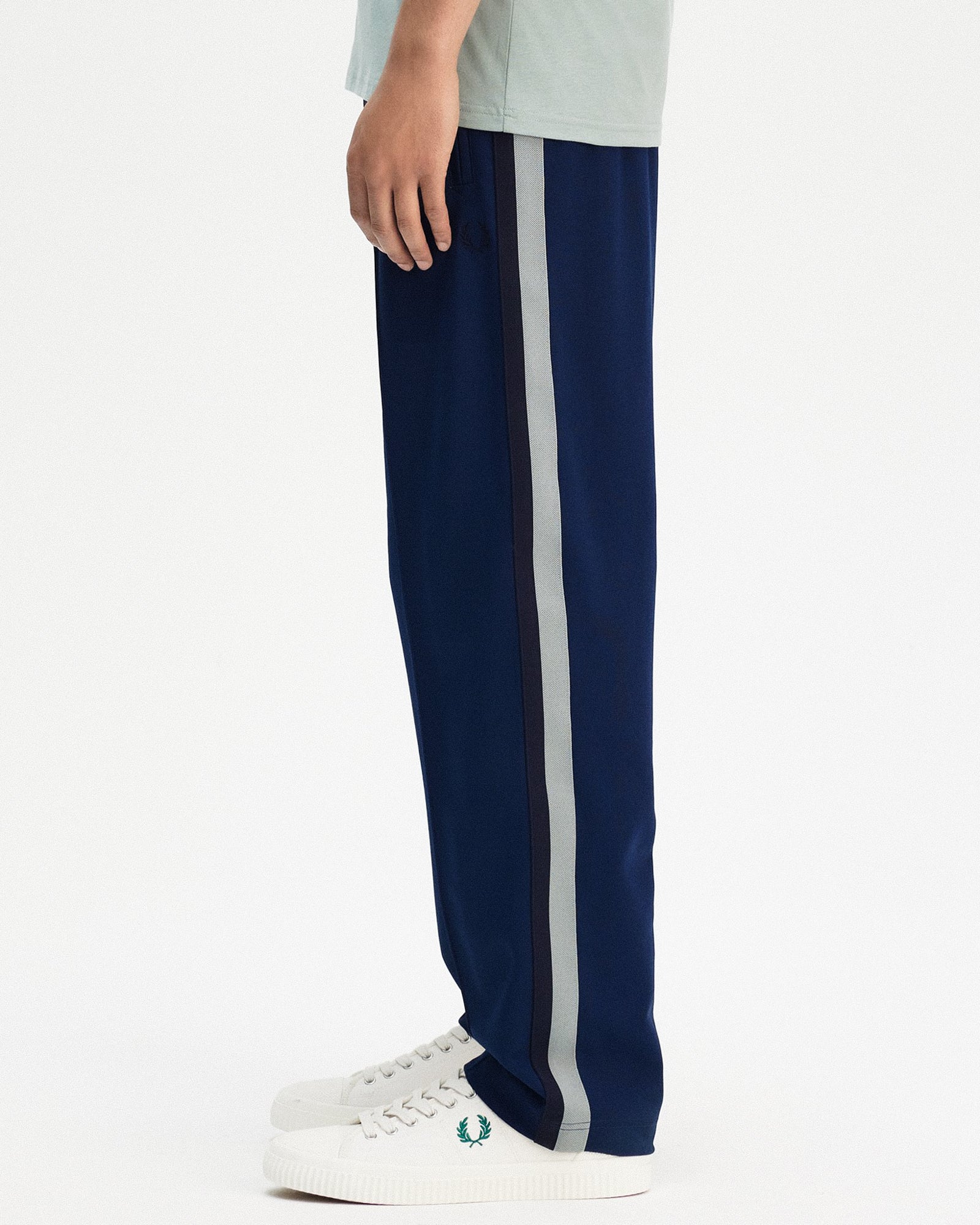 Two Colour Tape Track Pant - Image 4