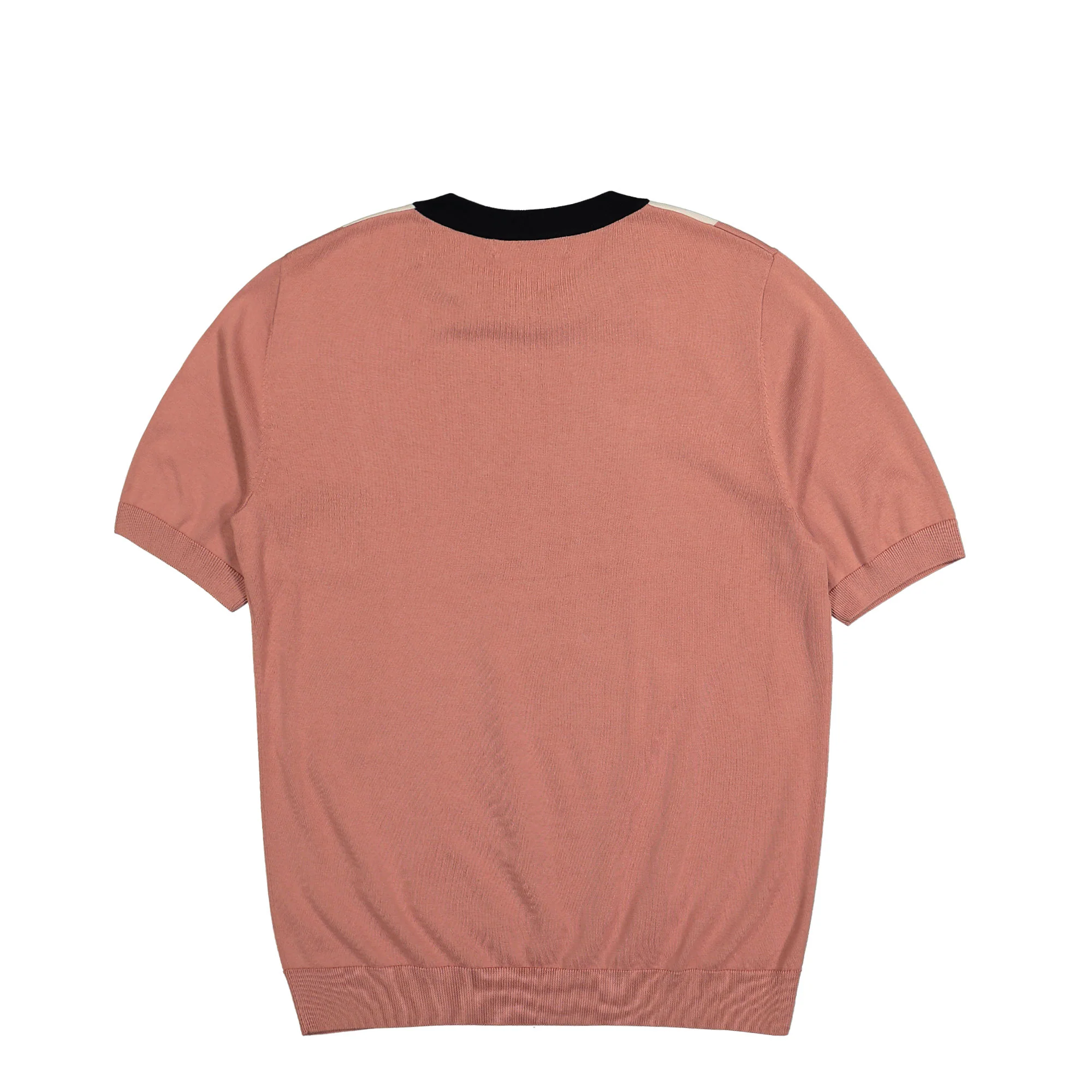 Vertical Stripe Knitted T-Shirt - Image 2