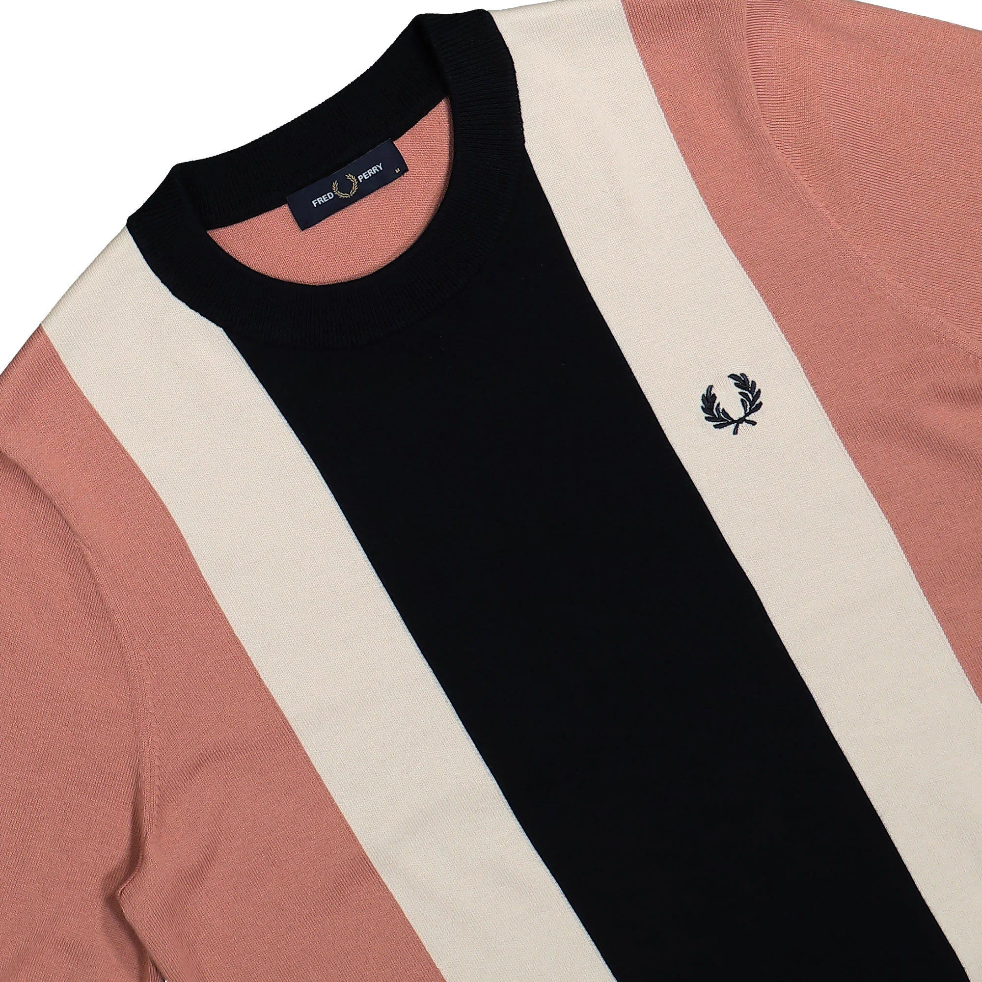 Vertical Stripe Knitted T-Shirt - Image 6