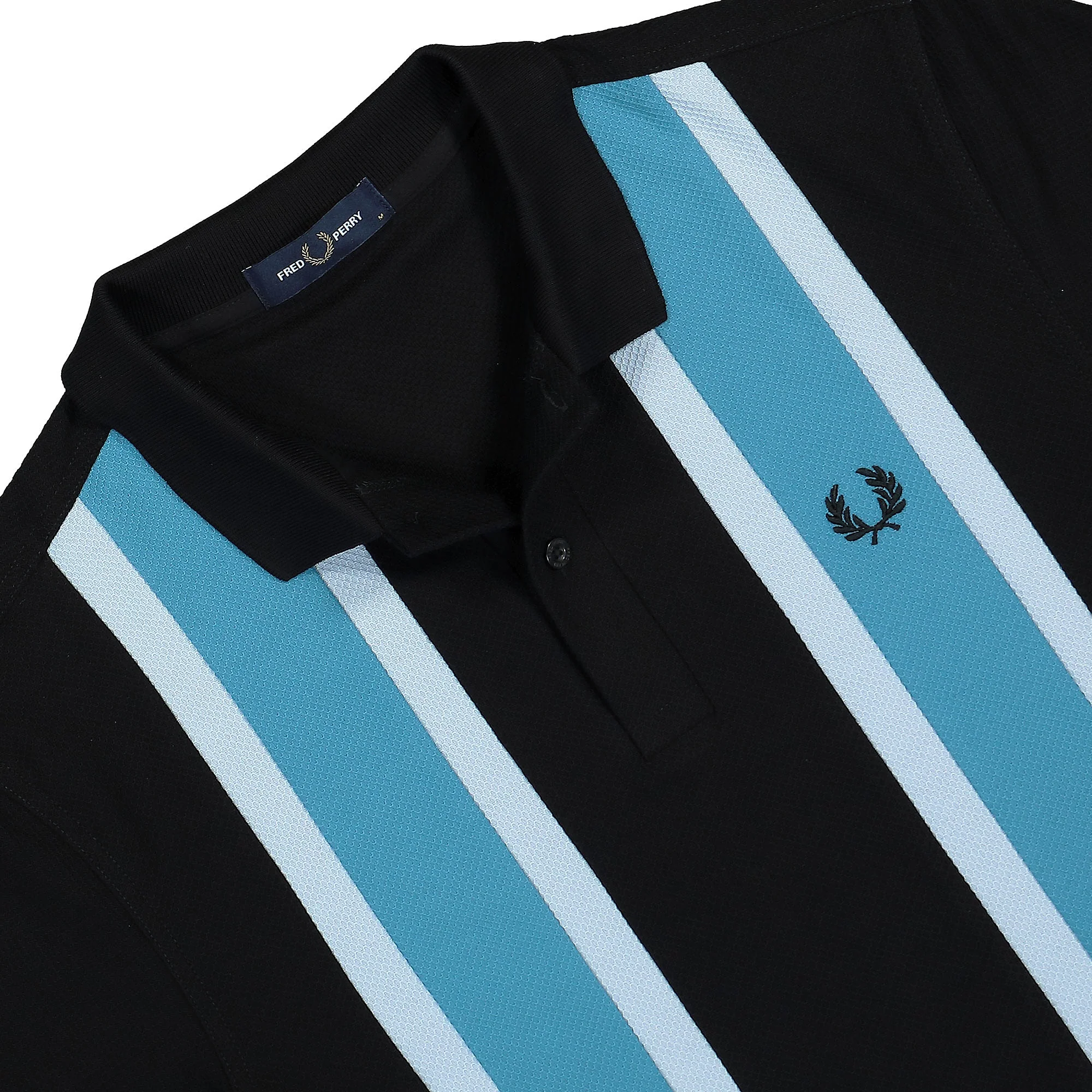 Woven Mesh Relaxed Poloshirt - Image 3