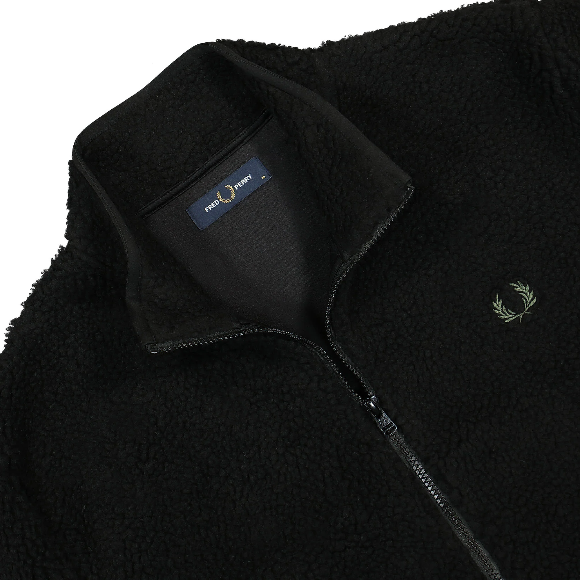Zip Trough Borg Fleece - Image 3