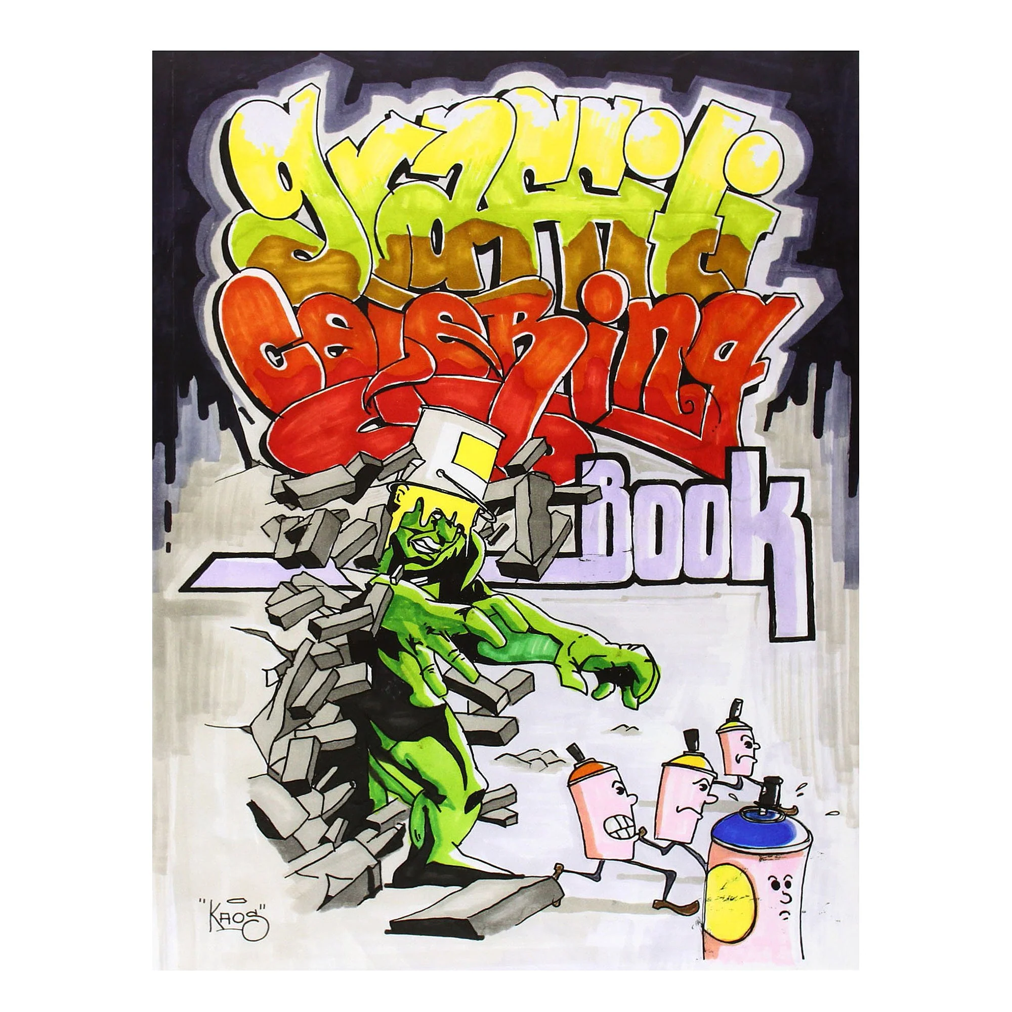 Graffiti Coloring Book 1