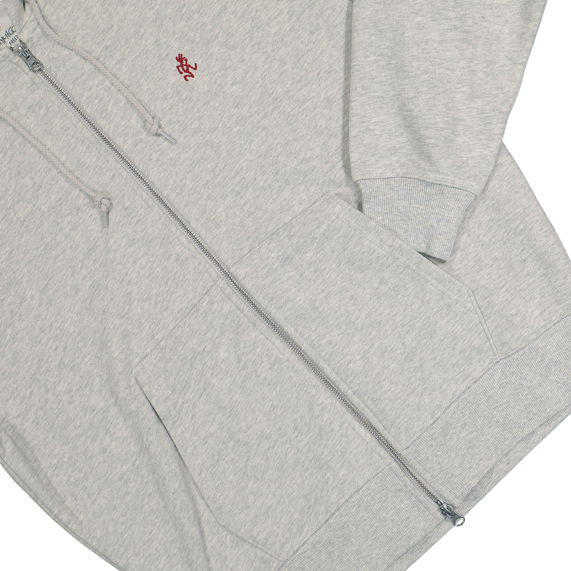 One Point Zip Hooded Sweatshirt - Image 6