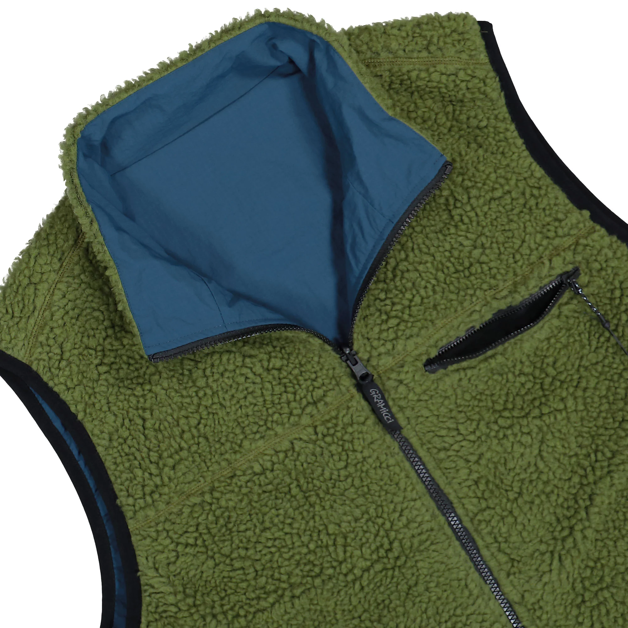 Reversible Sherpa Vest - Image 6