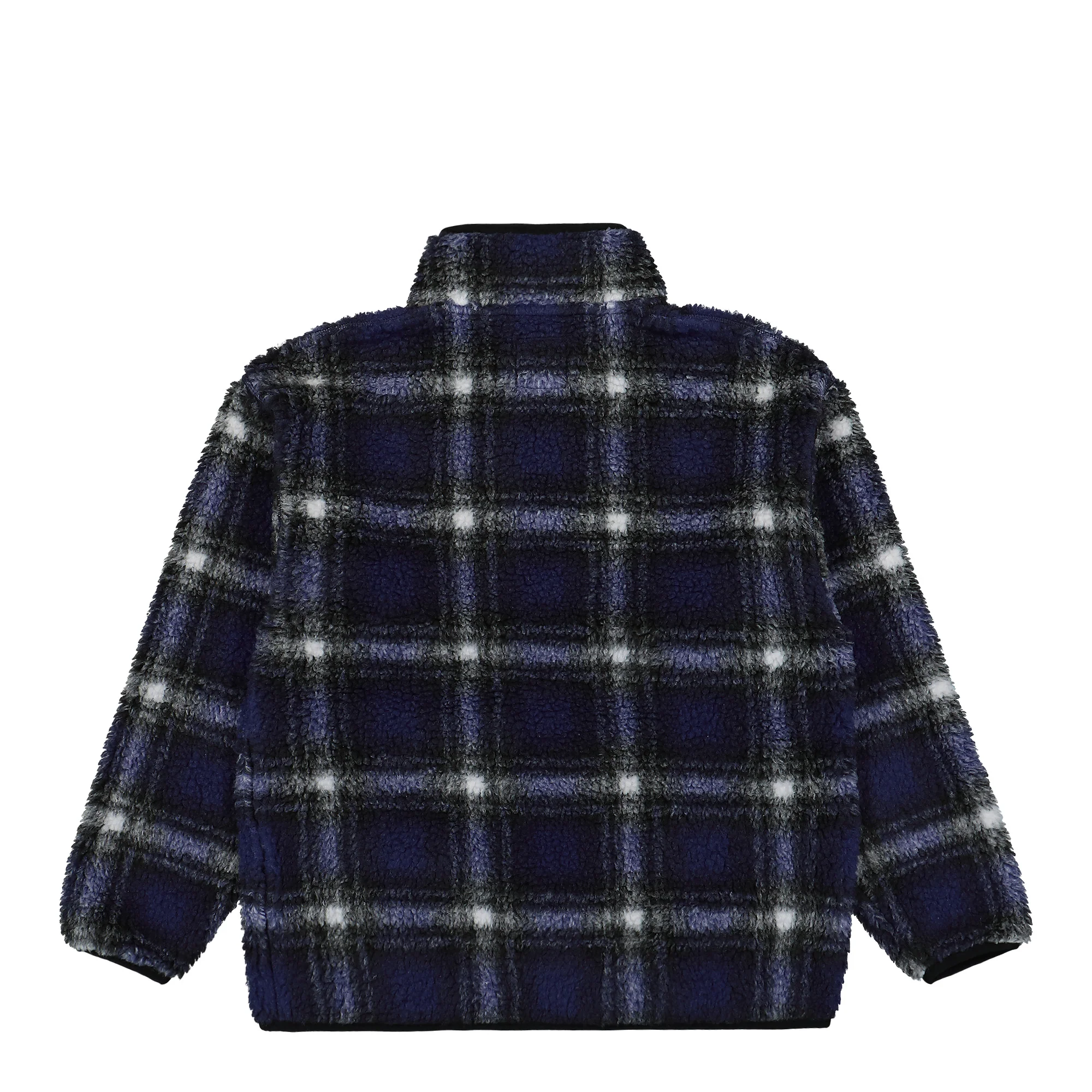 Shadow Plaid Sherpa Jacket - Image 2