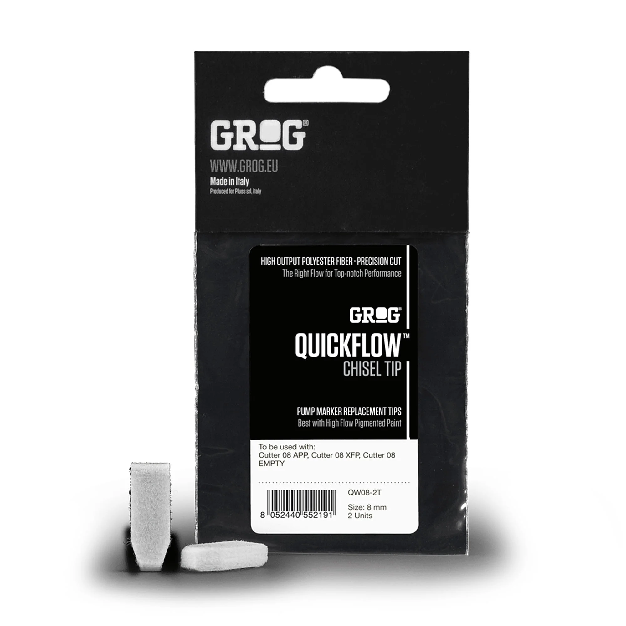 Quickflow Chisel Tip 08 mm - 2 pcs - Image 2