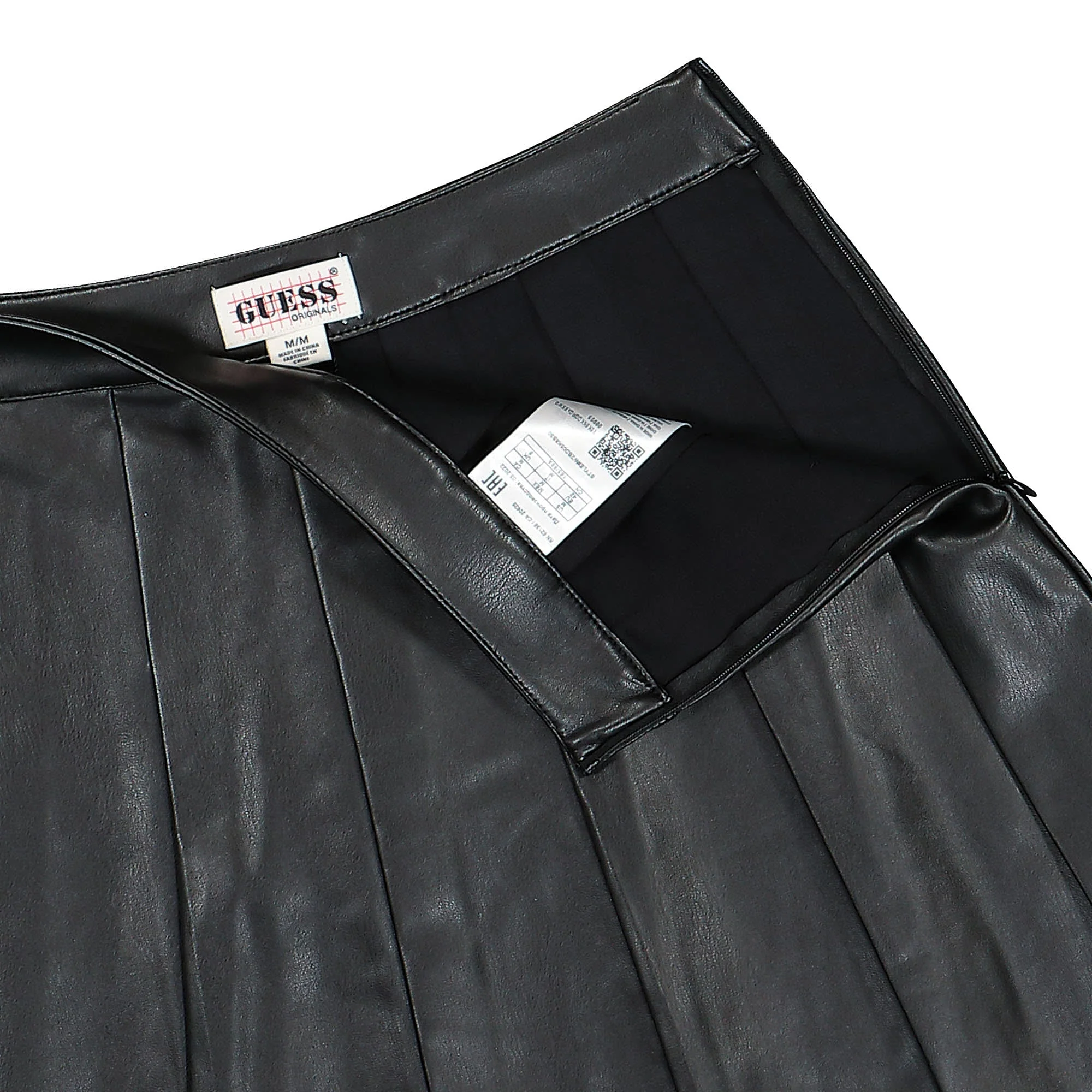 Wmns Go Josi Pu Leather Skirt - Image 3