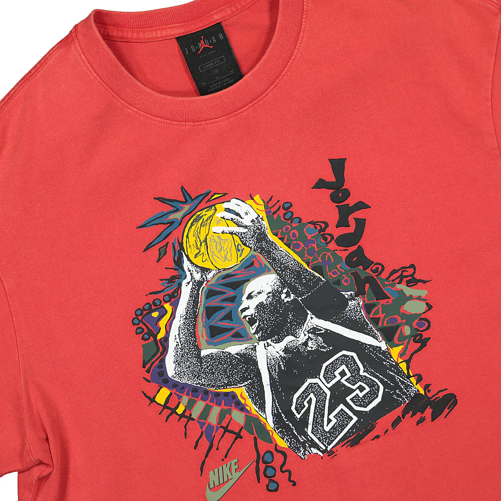 Air Jordan Vintage Wash Jumpshot SS GFX Crew - Image 3