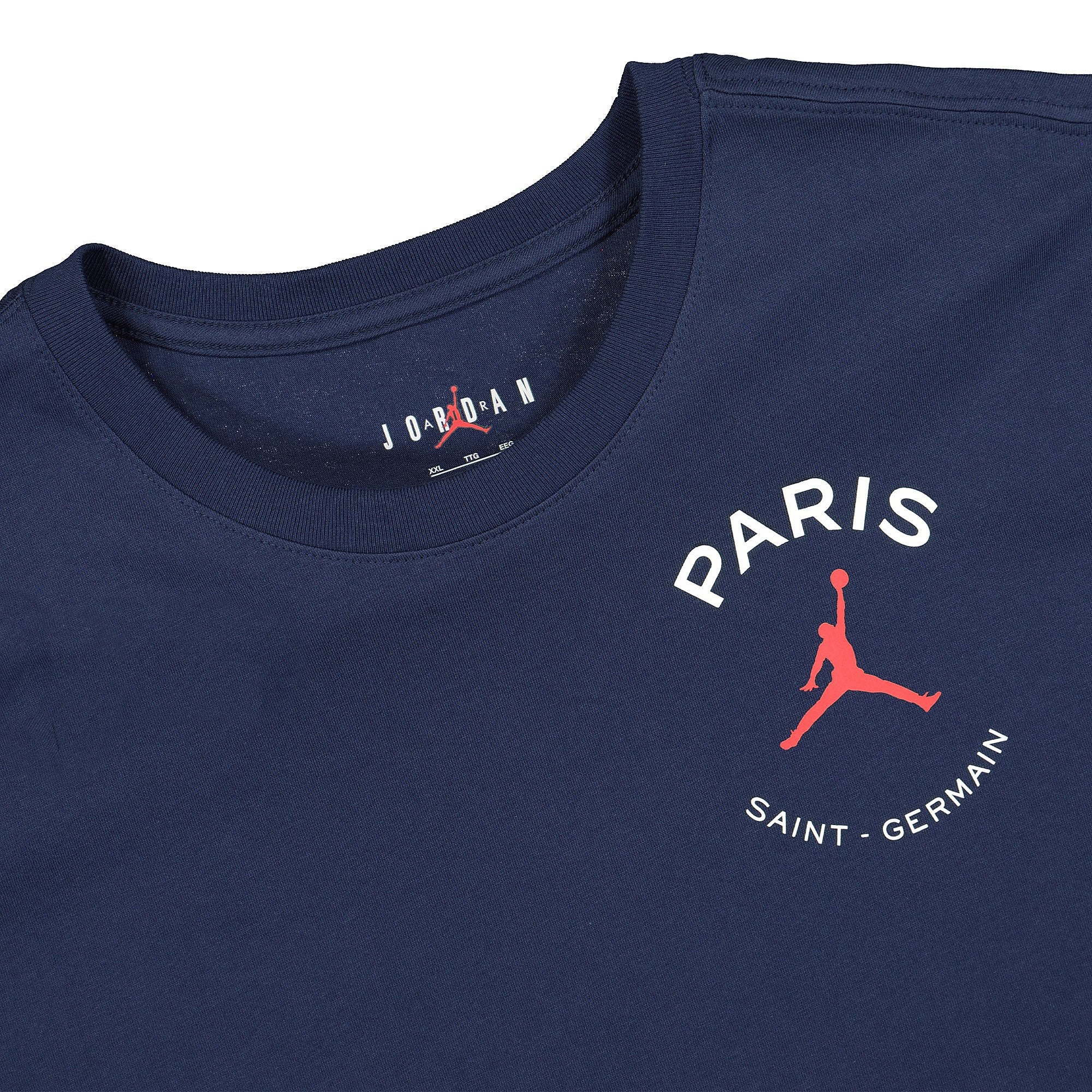 Paris Saint Germain x Air Jordan Logo Tee - Image 3