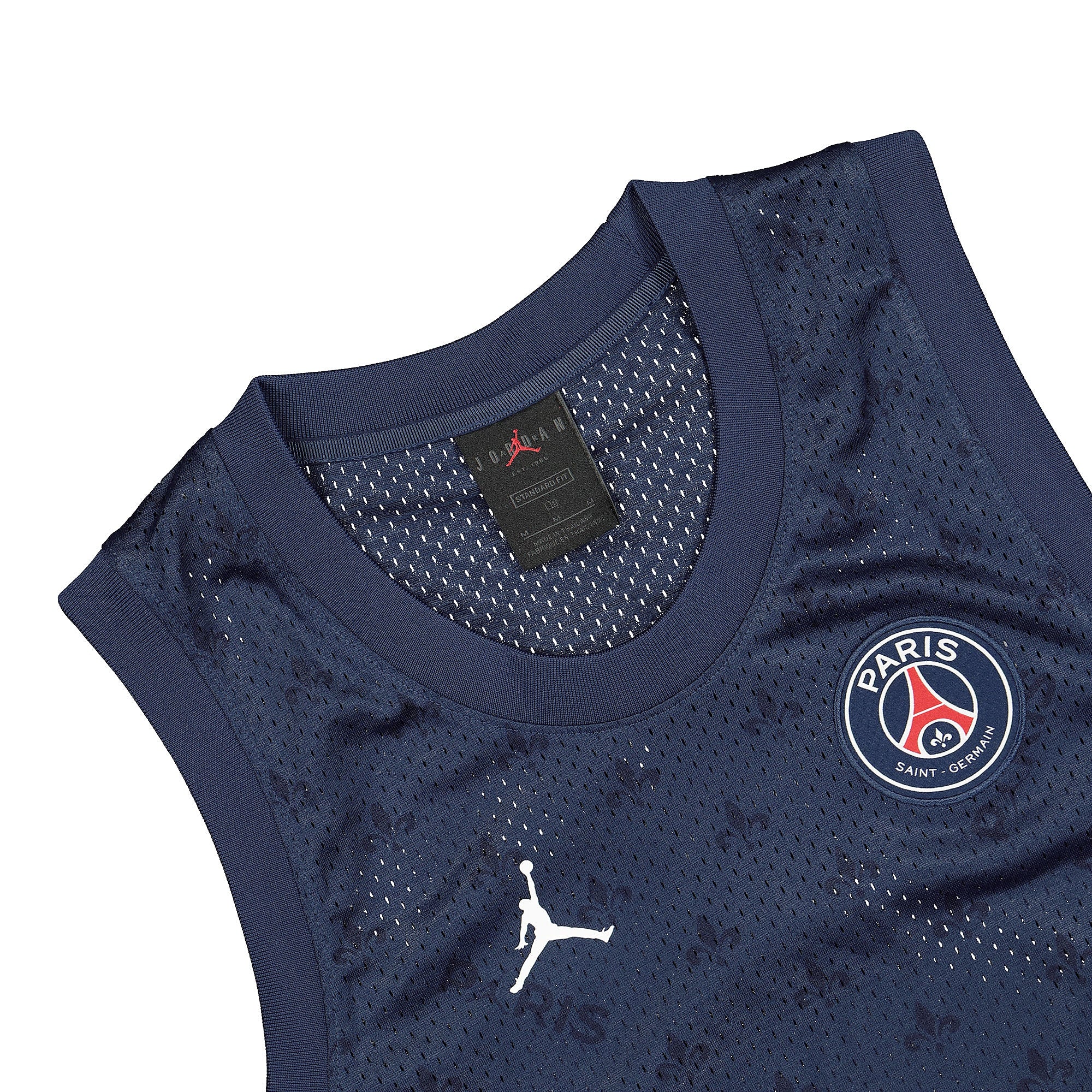 Paris Saint Germain x Air Jordan Mesh Jersey - Image 3
