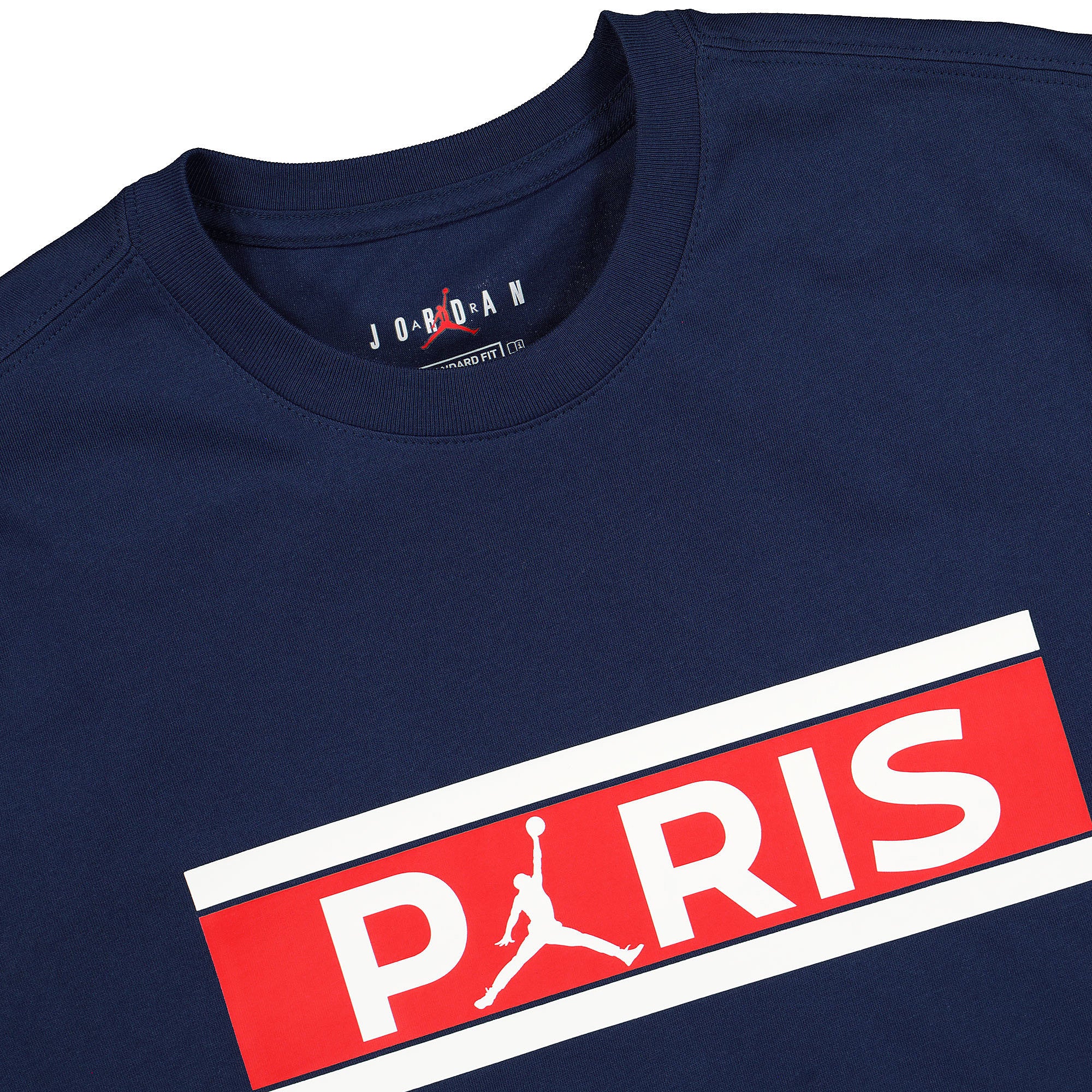 Paris Saint Germain x Air Jordan Wordmark Tee - Image 3