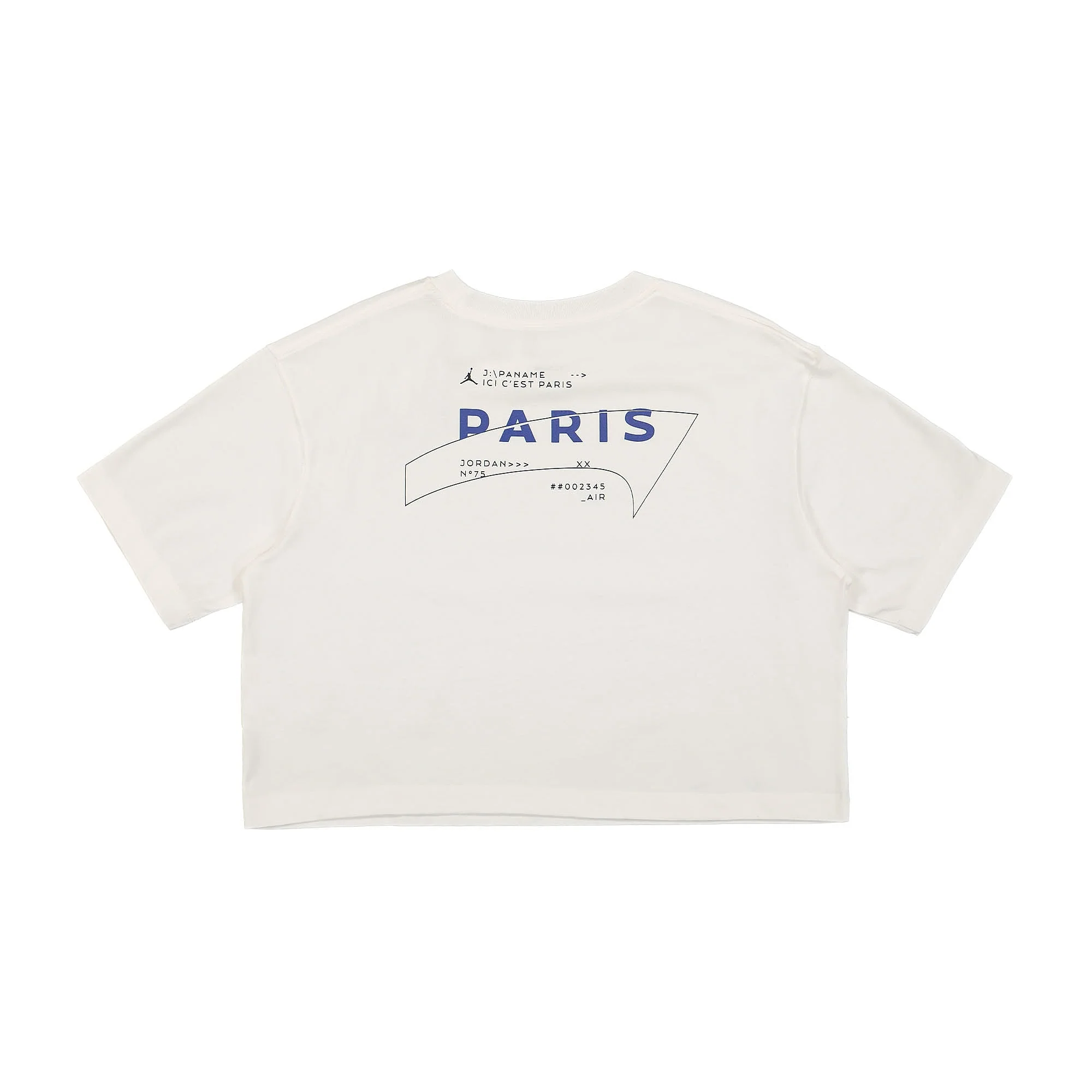 Paris Saint Germain x Wmns Air Jordan Boxy Graphic Tee - Image 2