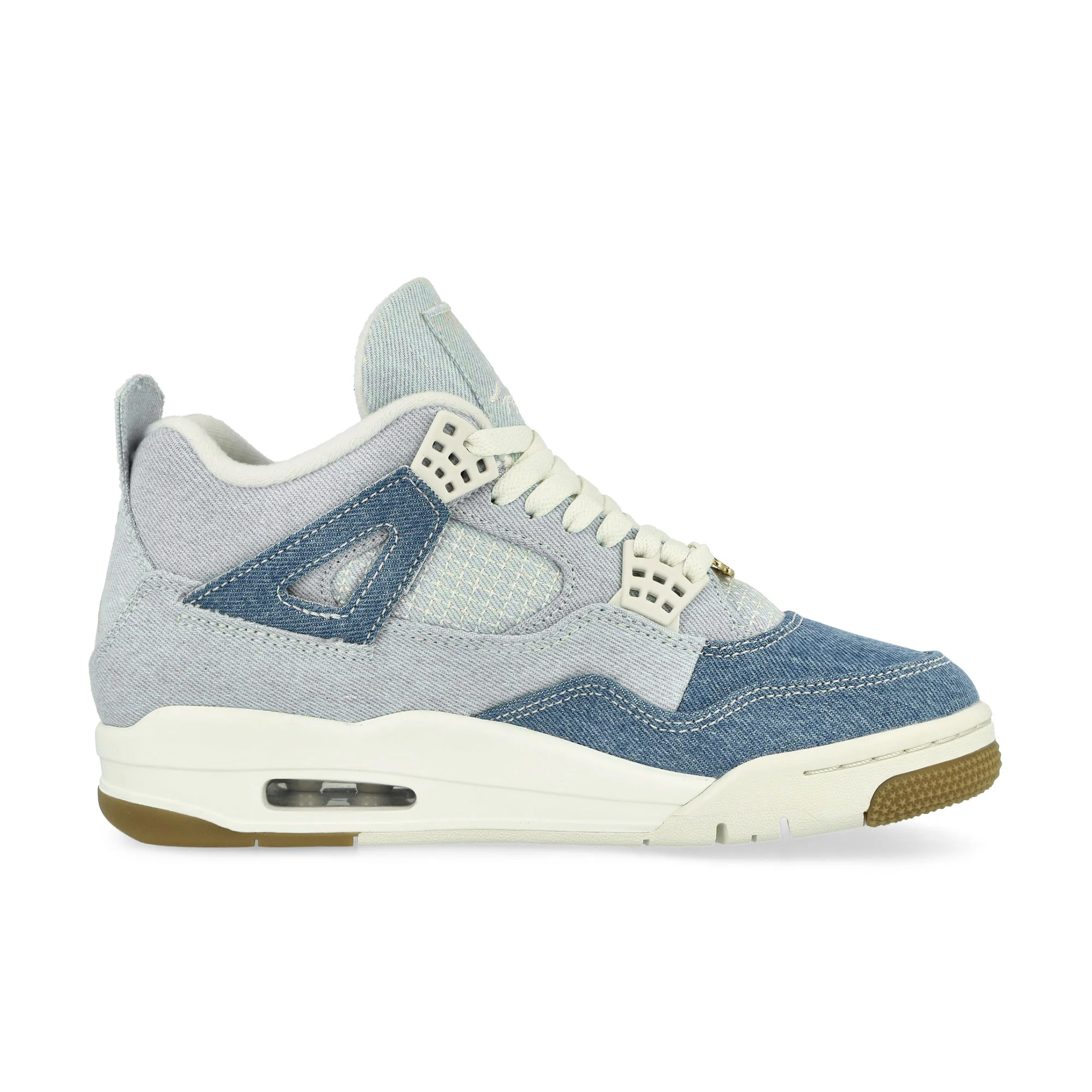 Wmns Air Jordan 4 Retro TEX Denim Worn Blue - Image 2