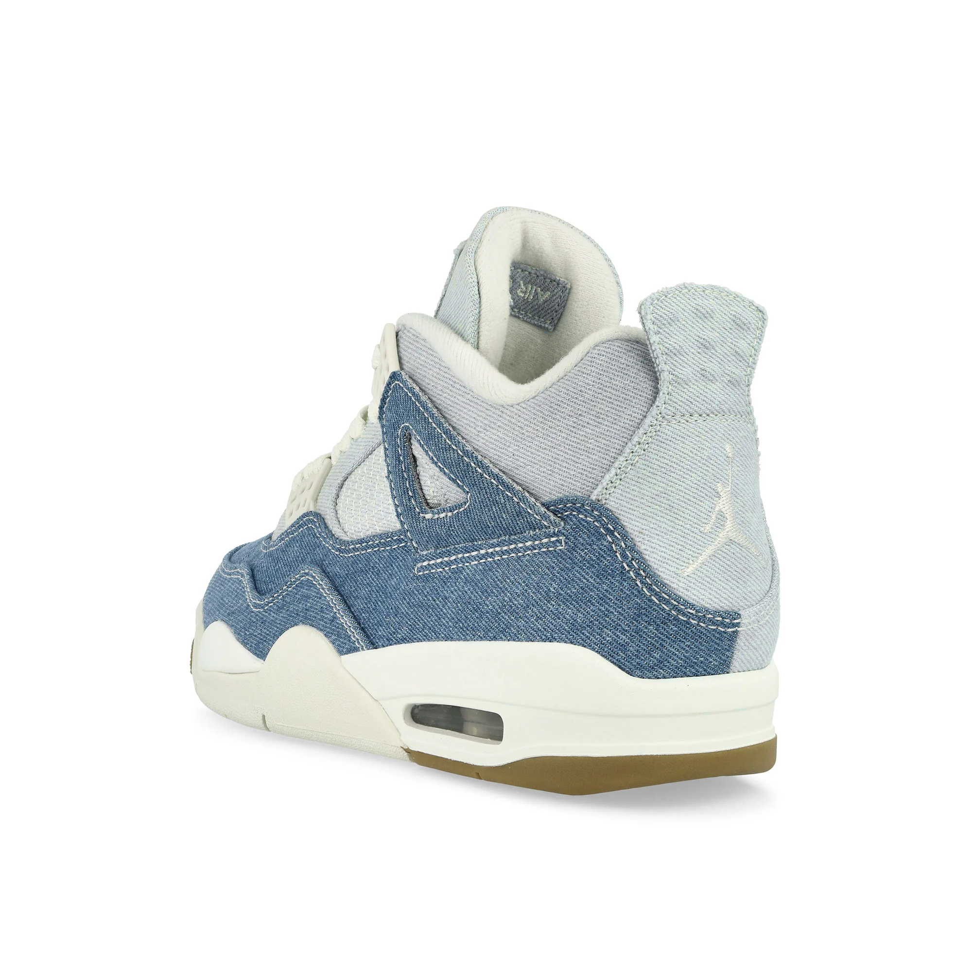 Wmns Air Jordan 4 Retro TEX Denim Worn Blue - Image 3