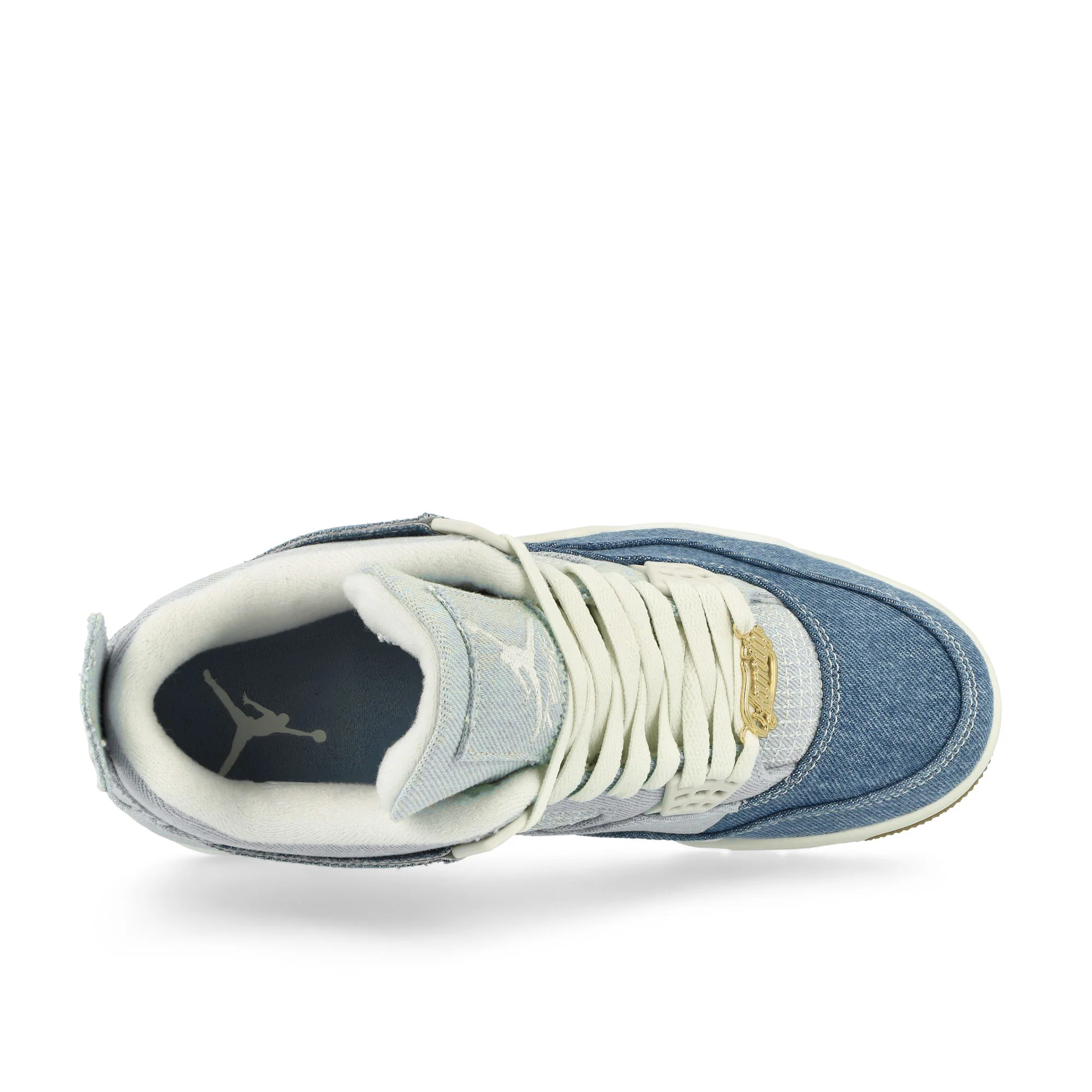 Wmns Air Jordan 4 Retro TEX Denim Worn Blue - Image 6