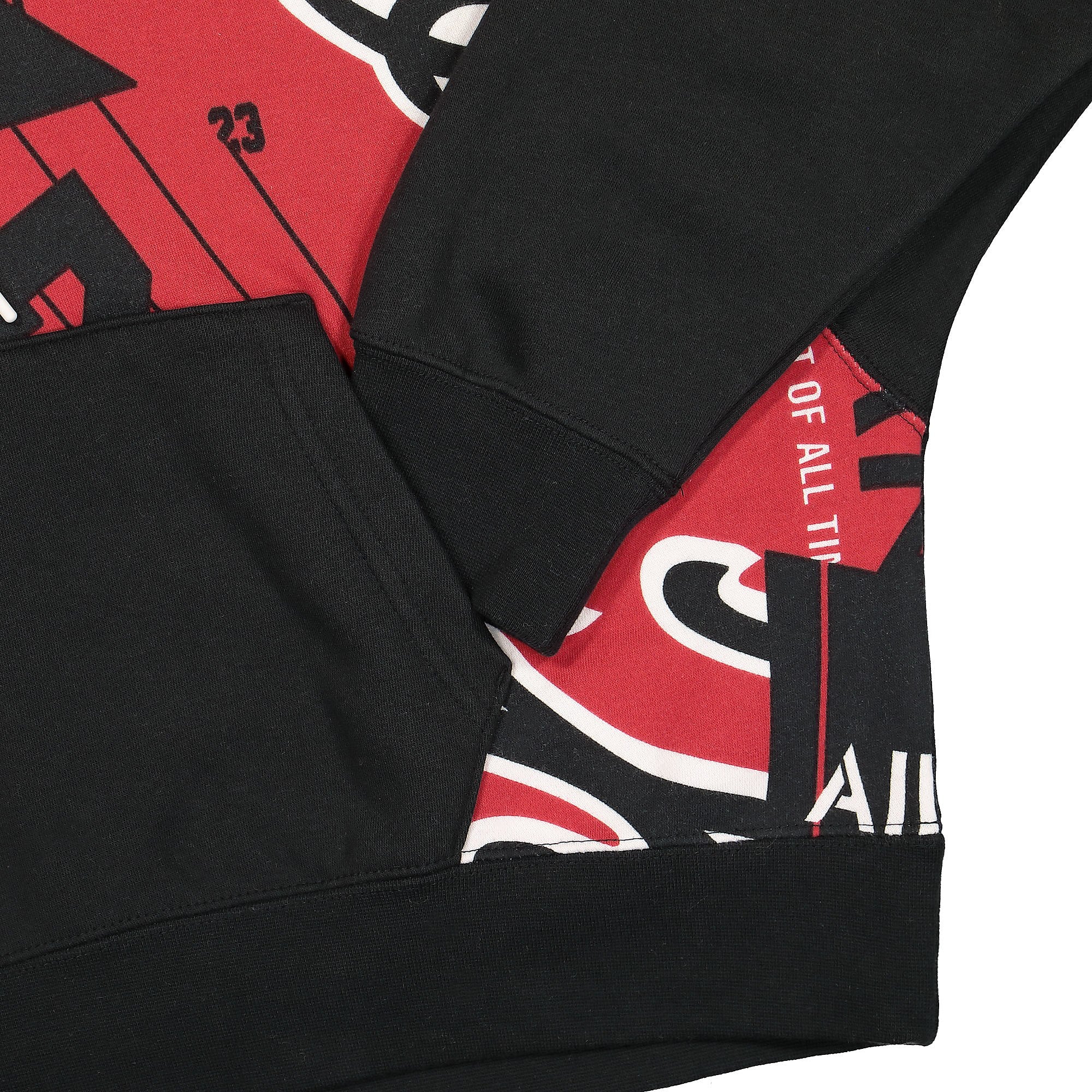 Wmns Air Jordan Fleece AOP Hoodie - Image 4