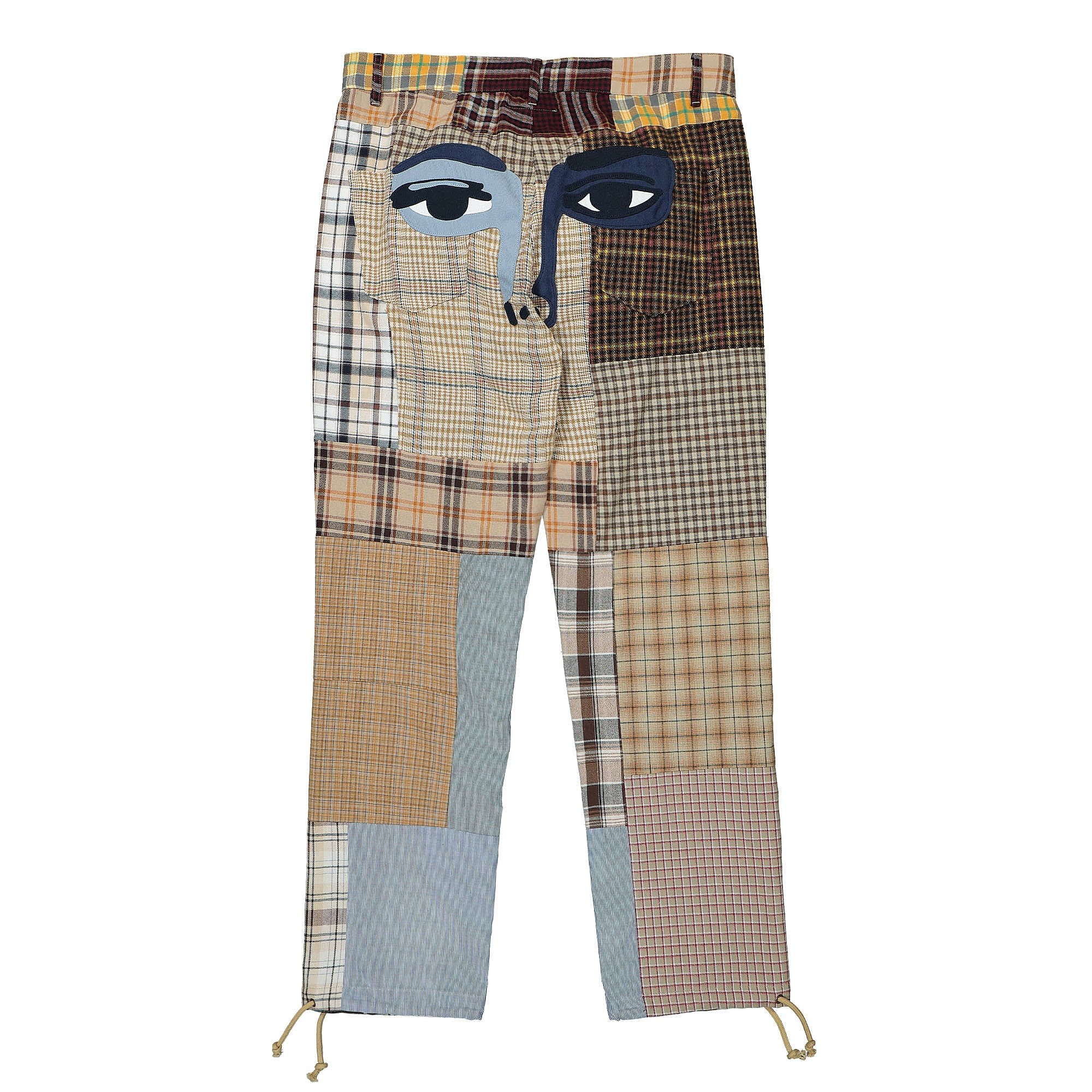 Checked Cotton Trouser - Image 2