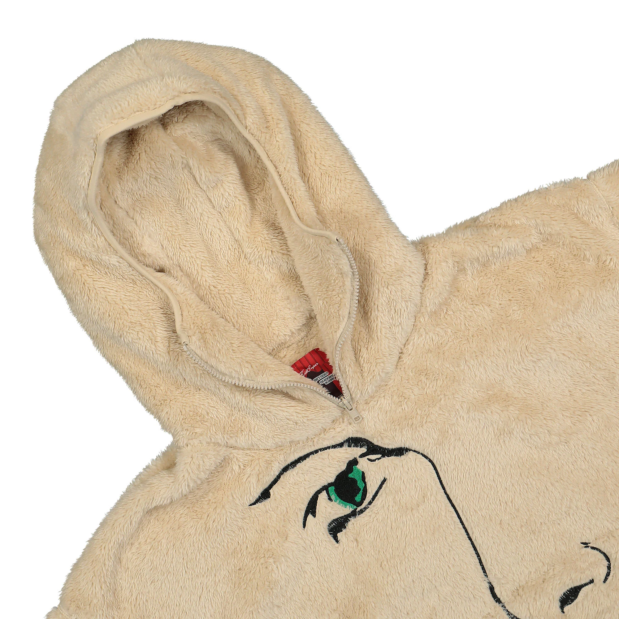 Embroidered Fleece 3/4 Zip - Image 3