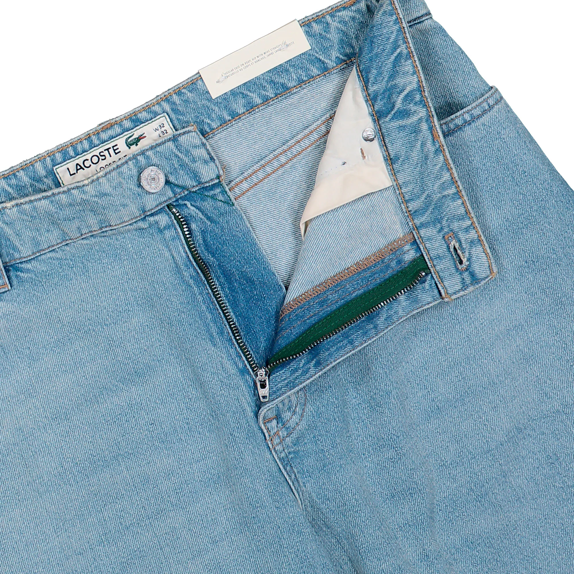 5 Pocket Loose Fit Indigo Jeans - Image 4