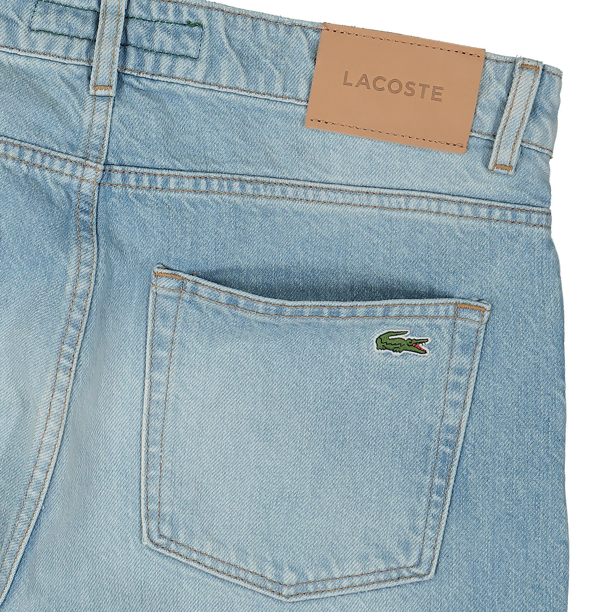 5 Pocket Straight Cut Indigo Jeans - Image 5