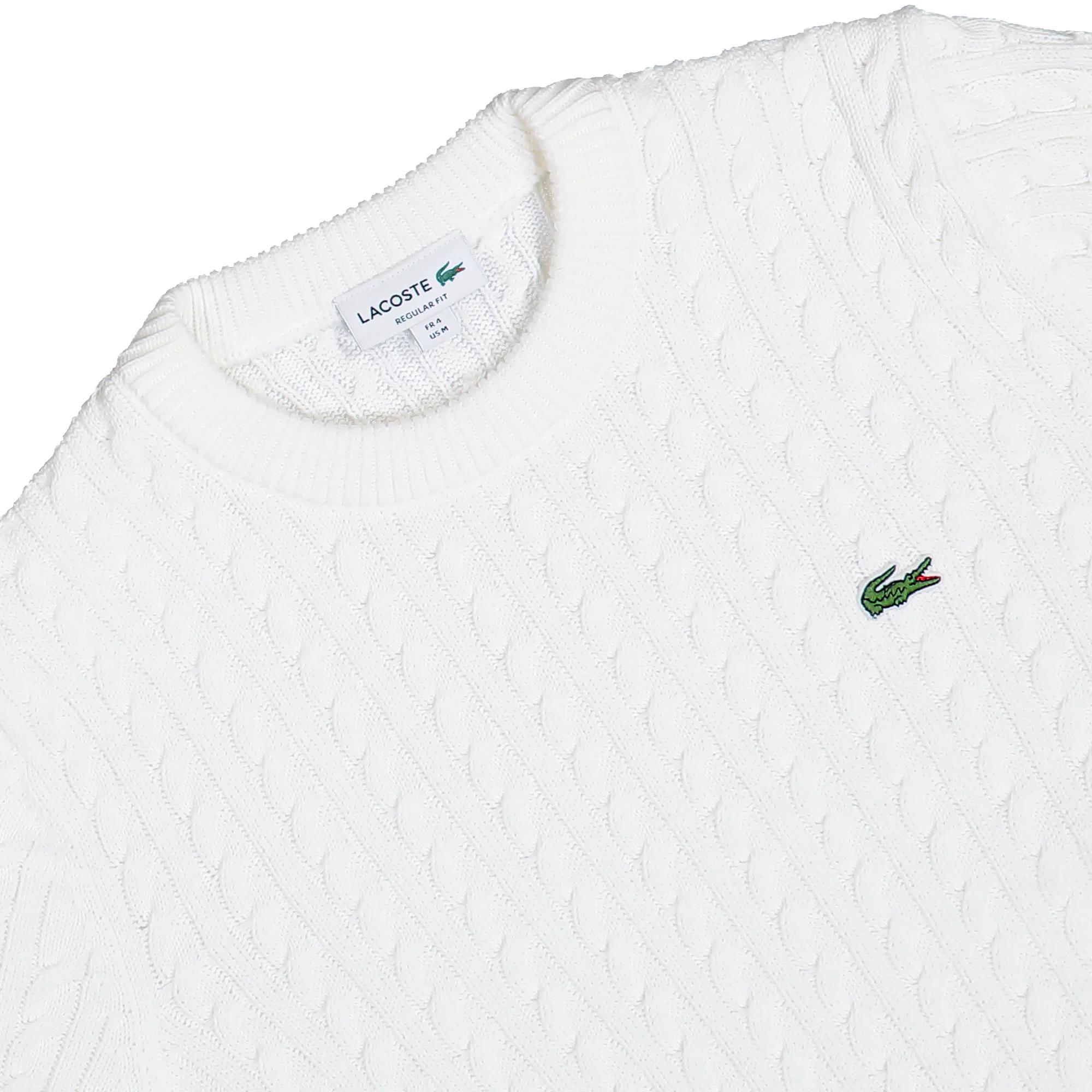 Cable Knit Cotton Sweater - Image 3