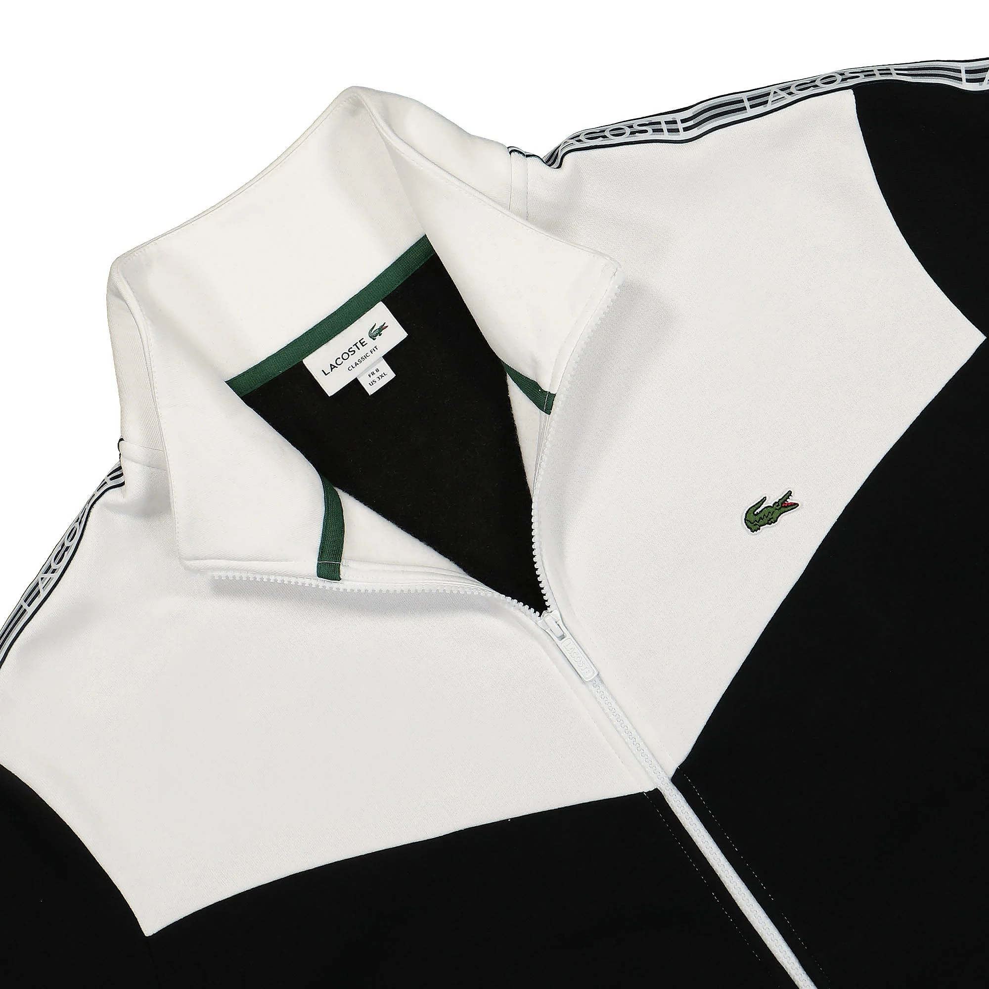 Classic Fit Colourblock Zipped Sweatshirt - Image 3