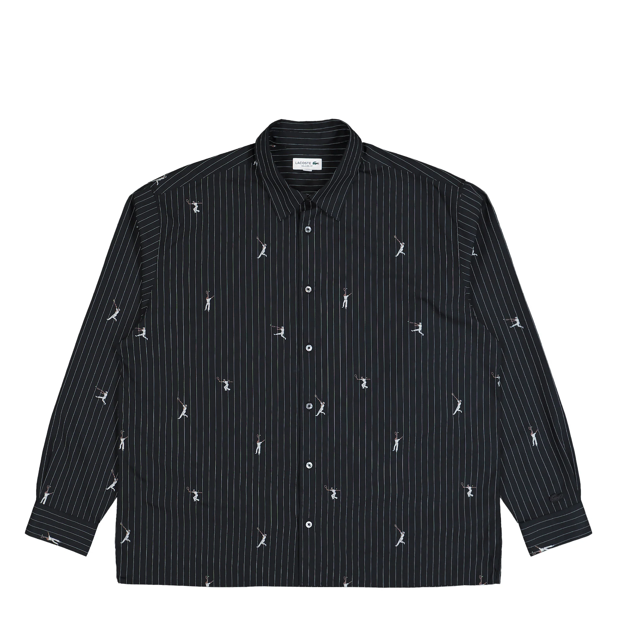 Embroidered Jacquard Cotton Shirt