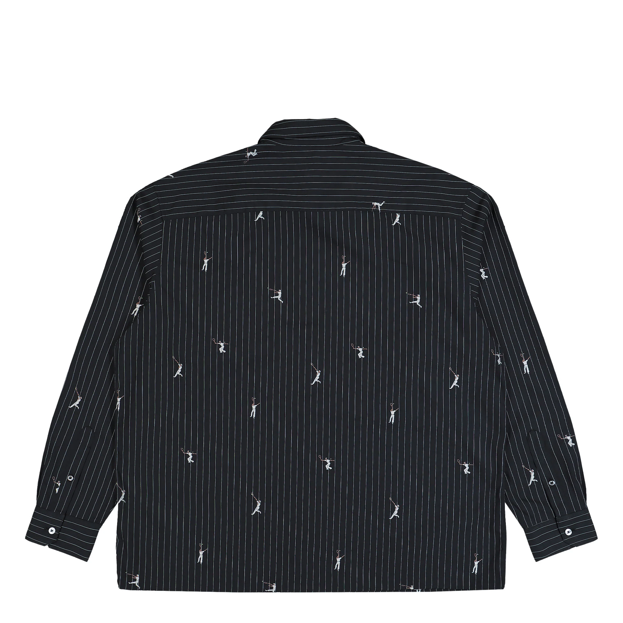 Embroidered Jacquard Cotton Shirt - Image 2