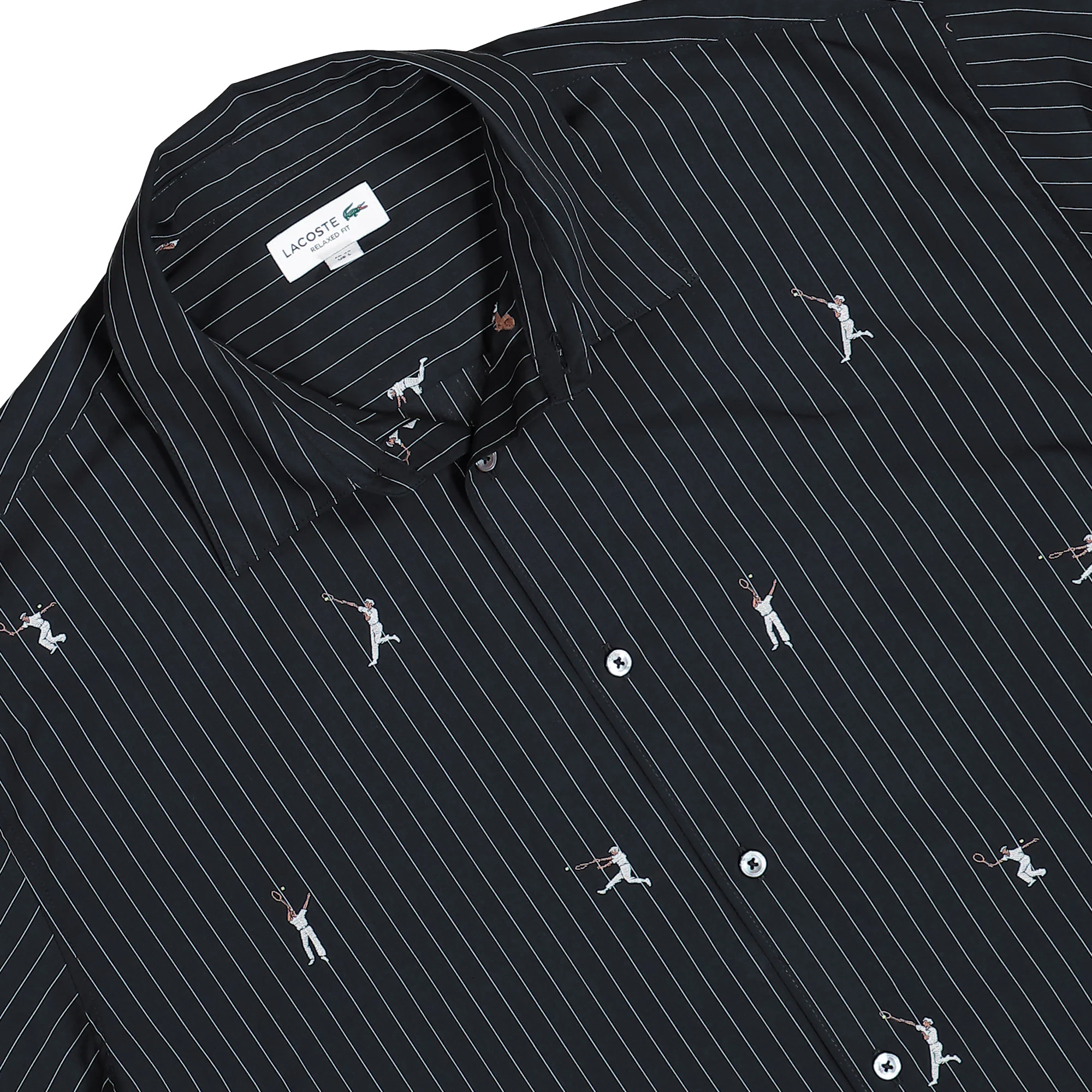 Embroidered Jacquard Cotton Shirt - Image 3