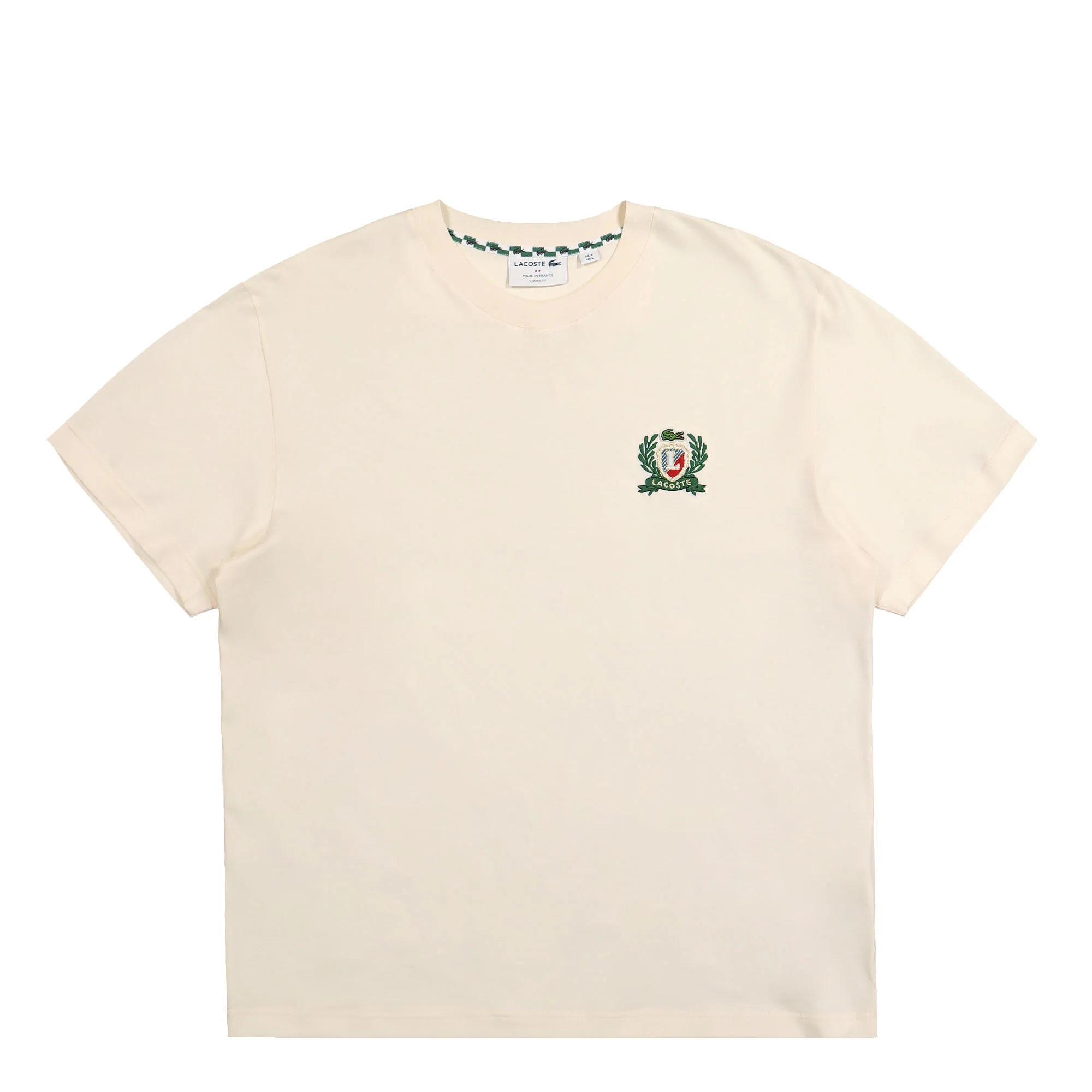 French Made Embroidered Badge T-Shirt