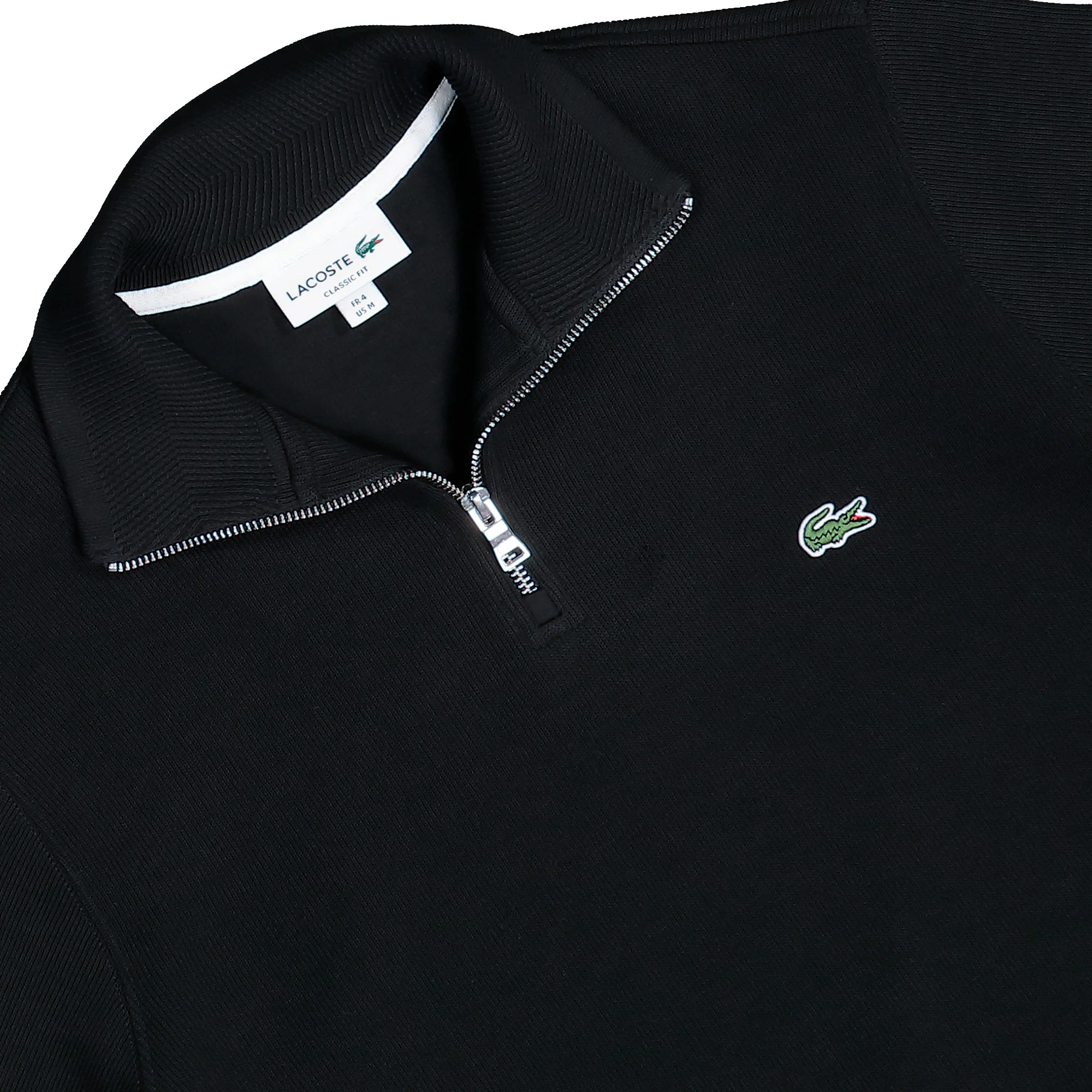 High Neck Zipped Sweatshirt - Image 3
