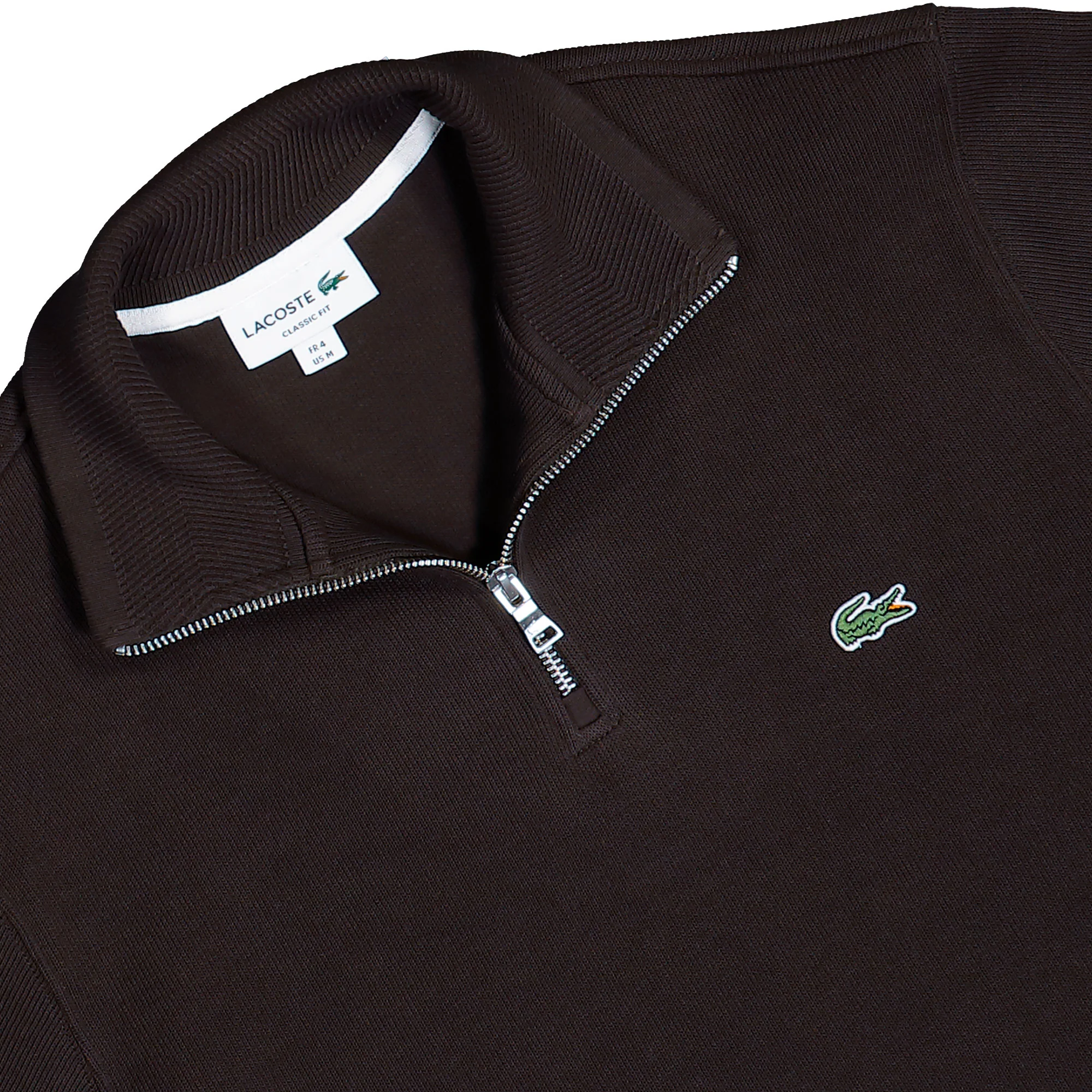 High Neck Zipped Sweatshirt - Image 3