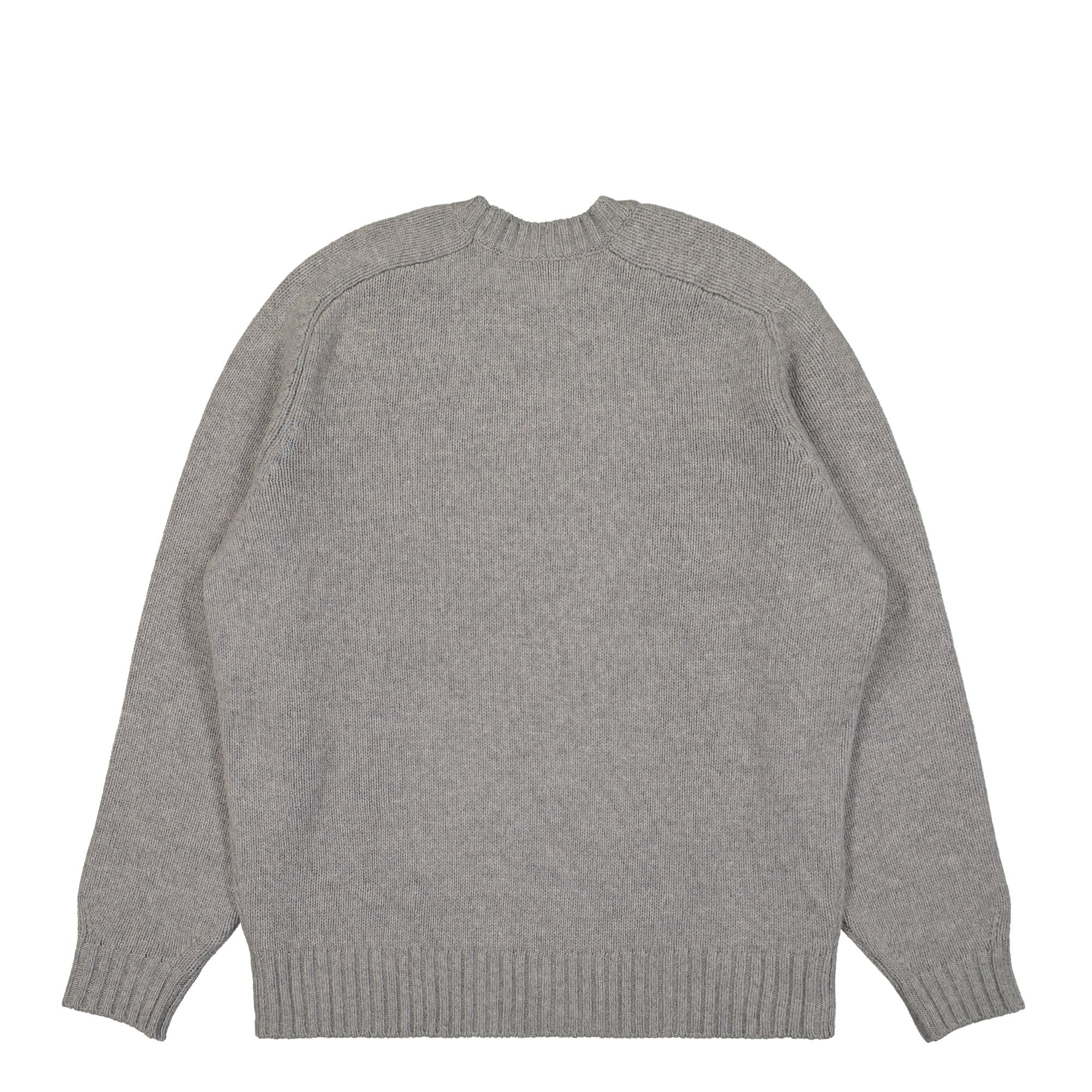 Crocodile Motif Carded Wool Sweater - Image 2