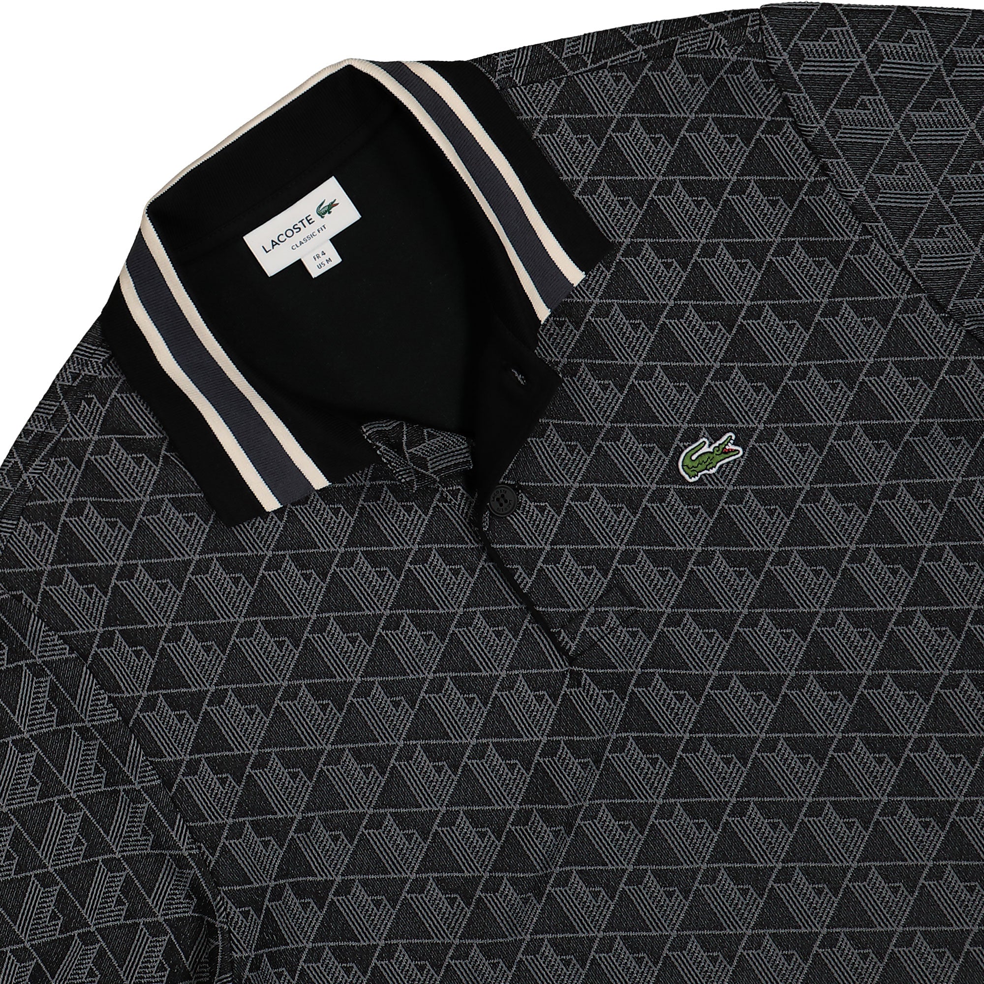 Paris Jacquard Monogram Polo Shirt - Image 3