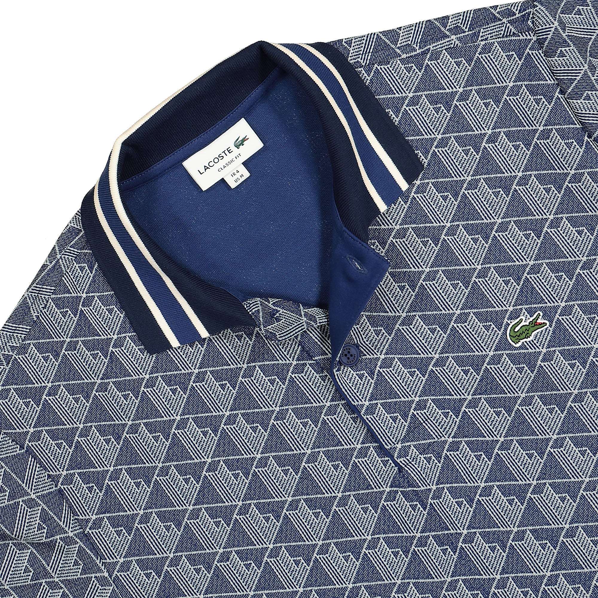 Paris Jacquard Monogram Poloshirt - Image 3