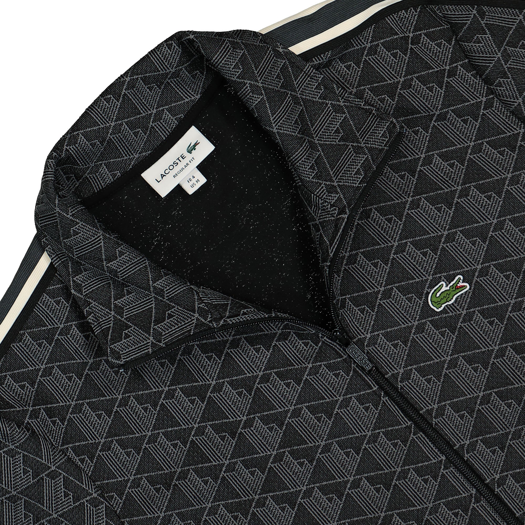 Paris Jacquard Monogram Track Jacket - Image 3