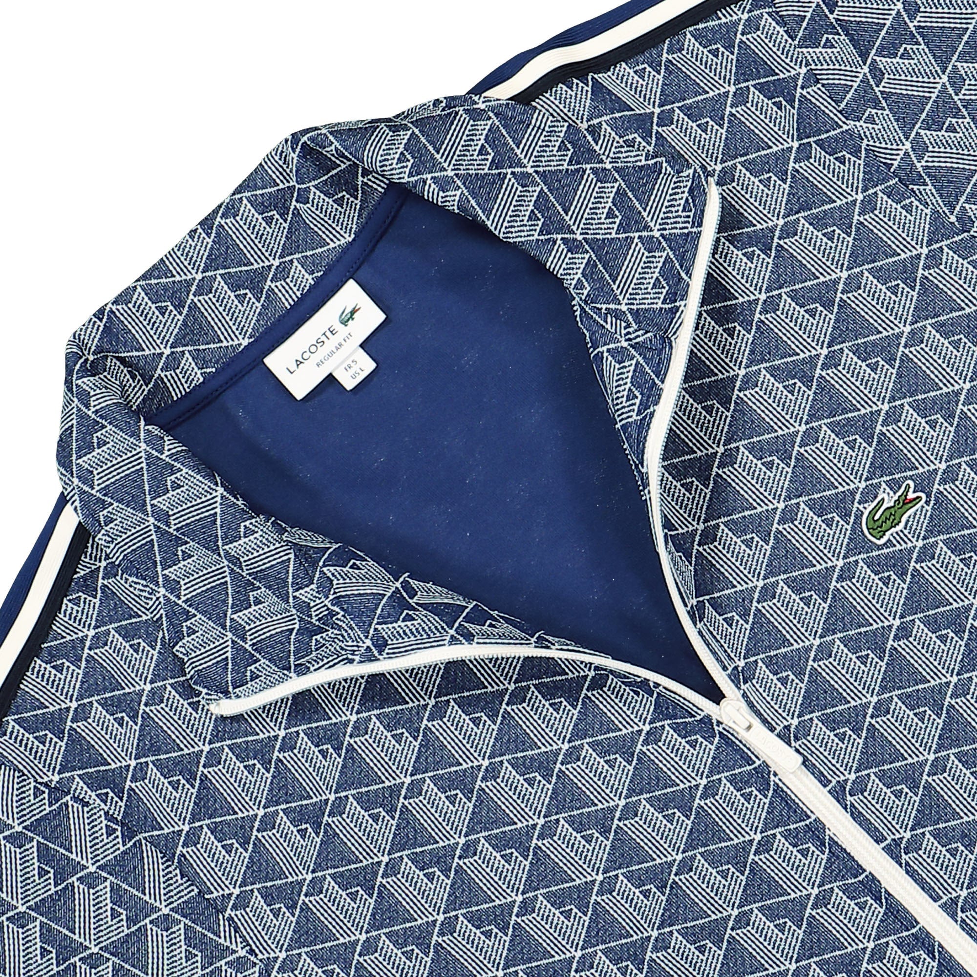 Paris Jacquard Monogram Track Jacket - Image 3