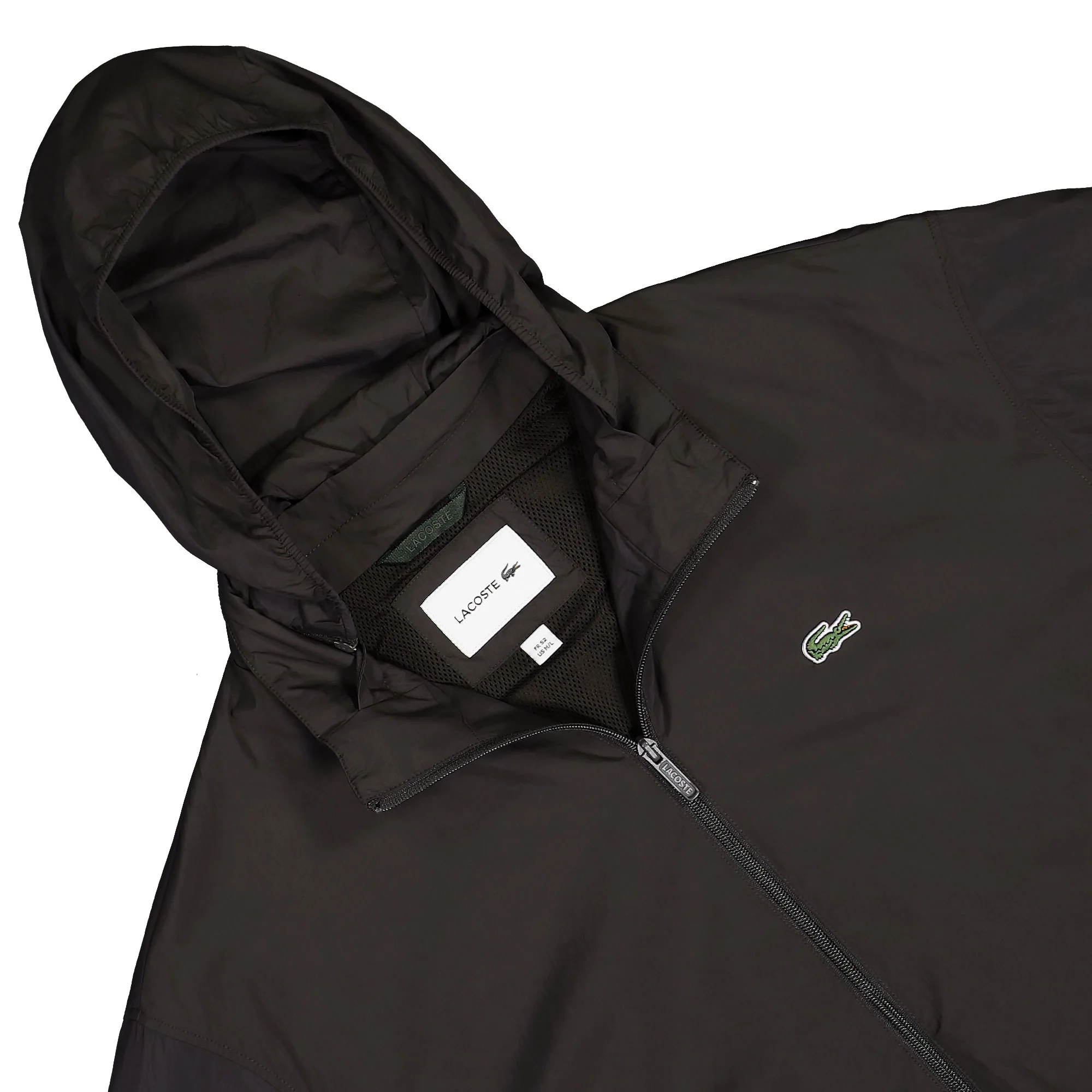 Water-Repellent Hooded Track Jacket - Image 3