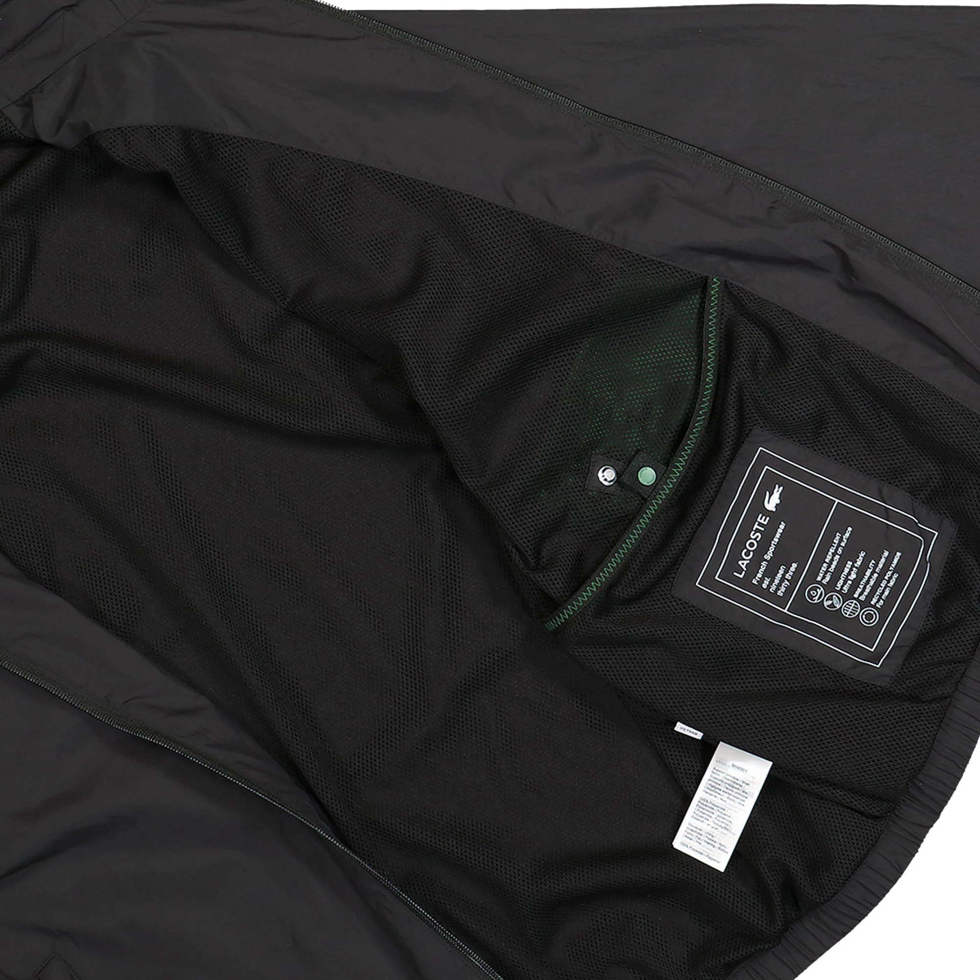 Water-Repellent Hooded Track Jacket - Image 6