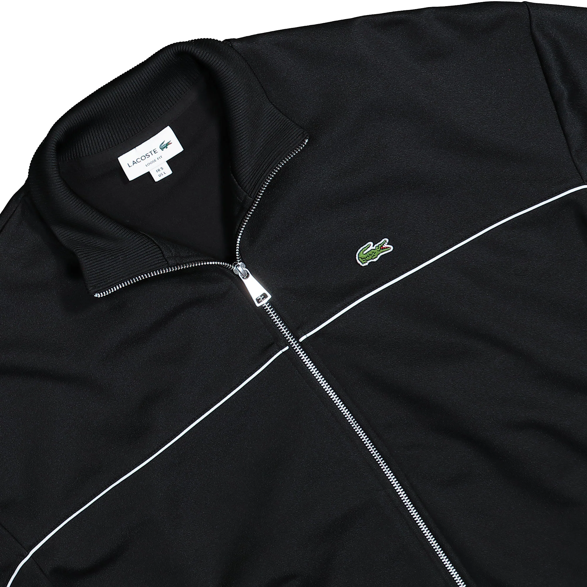 Zipped Piqué Track Jacket - Image 3