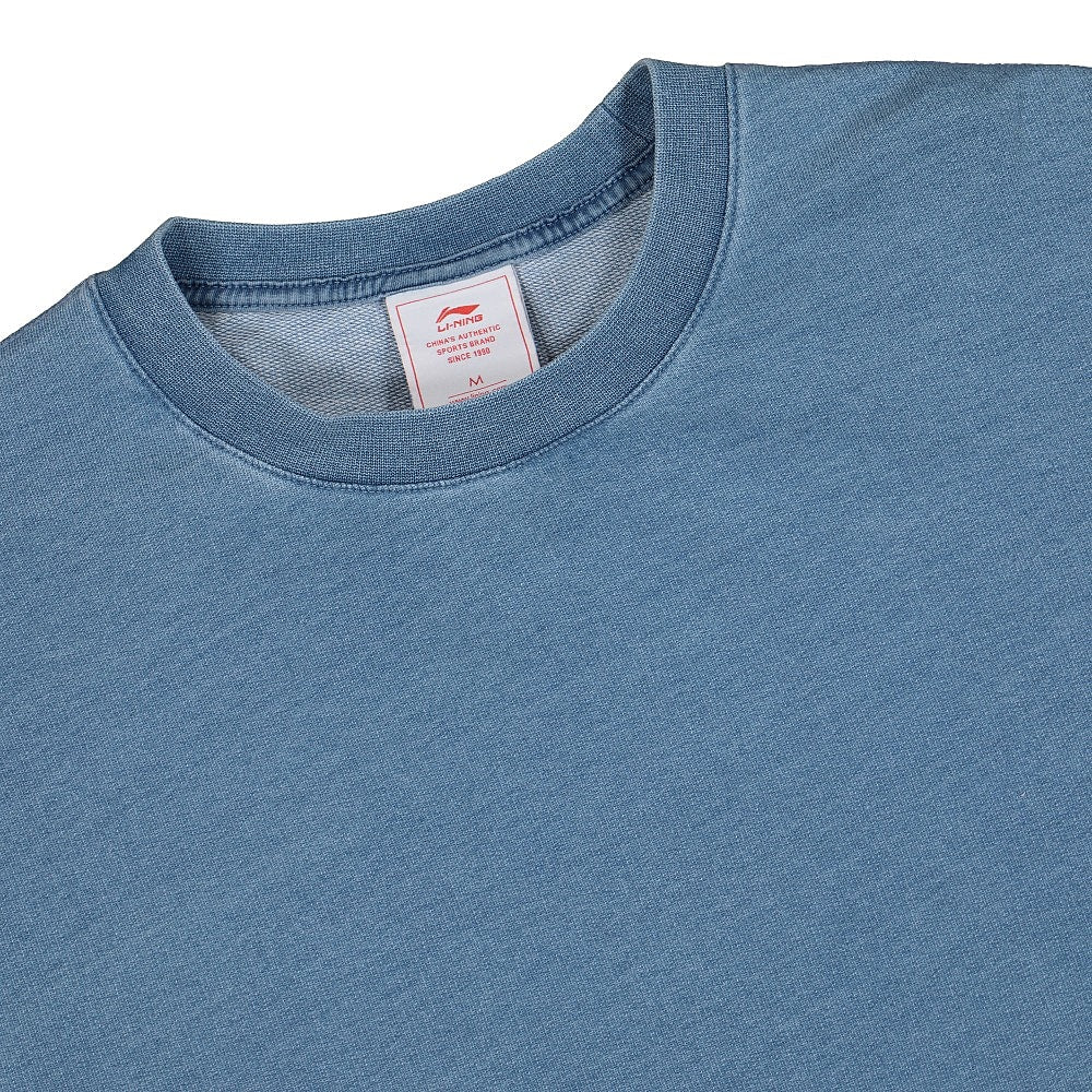Washed Knit Denim L/S Tee - Image 2