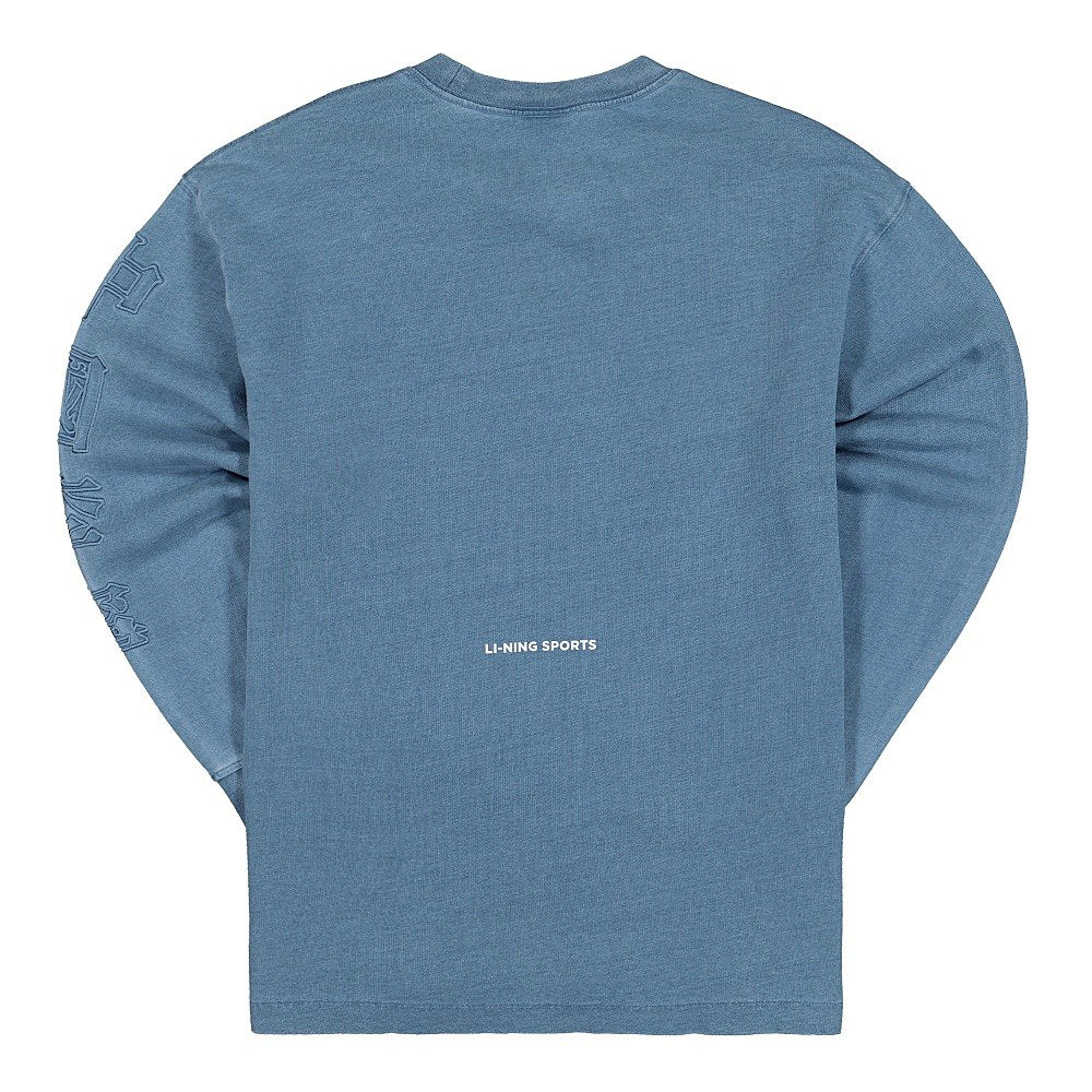 Washed Knit Denim L/S Tee - Image 3